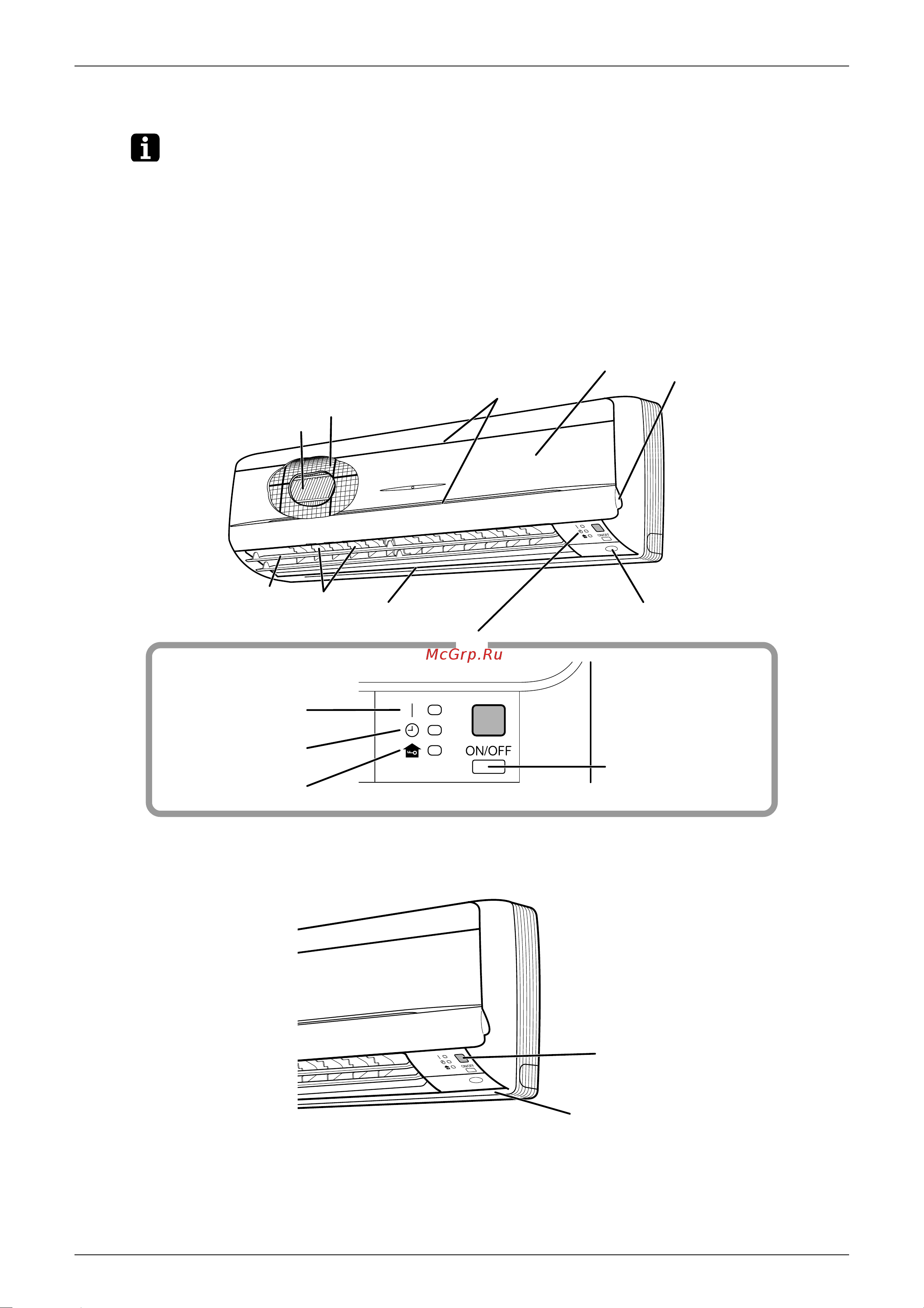 Daikin FTXS71EV1B [94/258] Names of parts