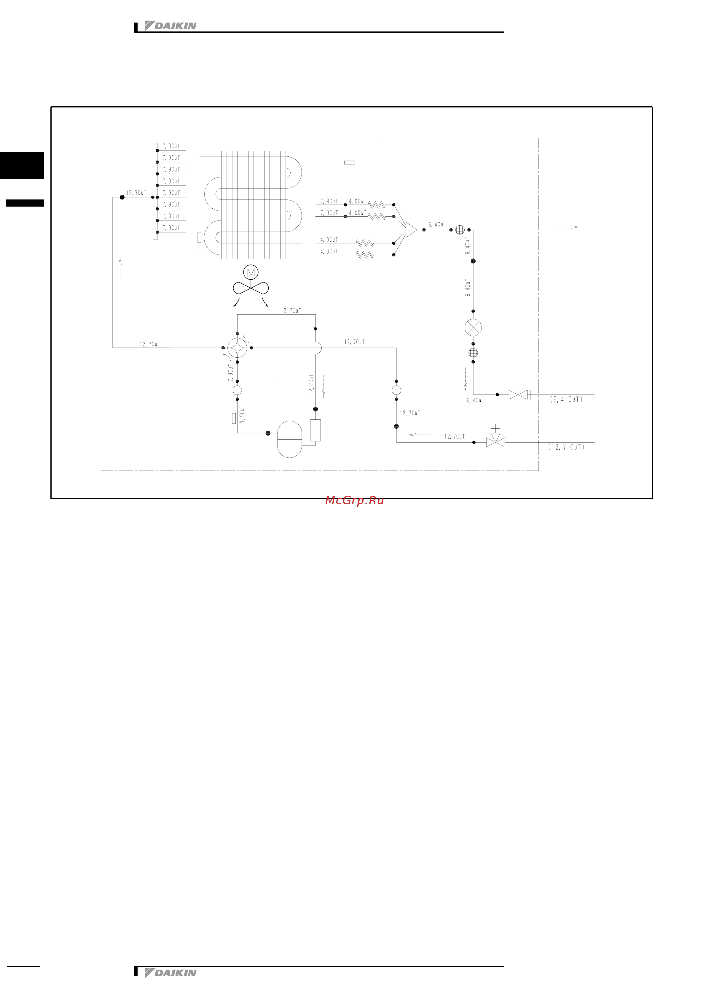 Daikin RN50E2V1B [9/12] Piping diagram