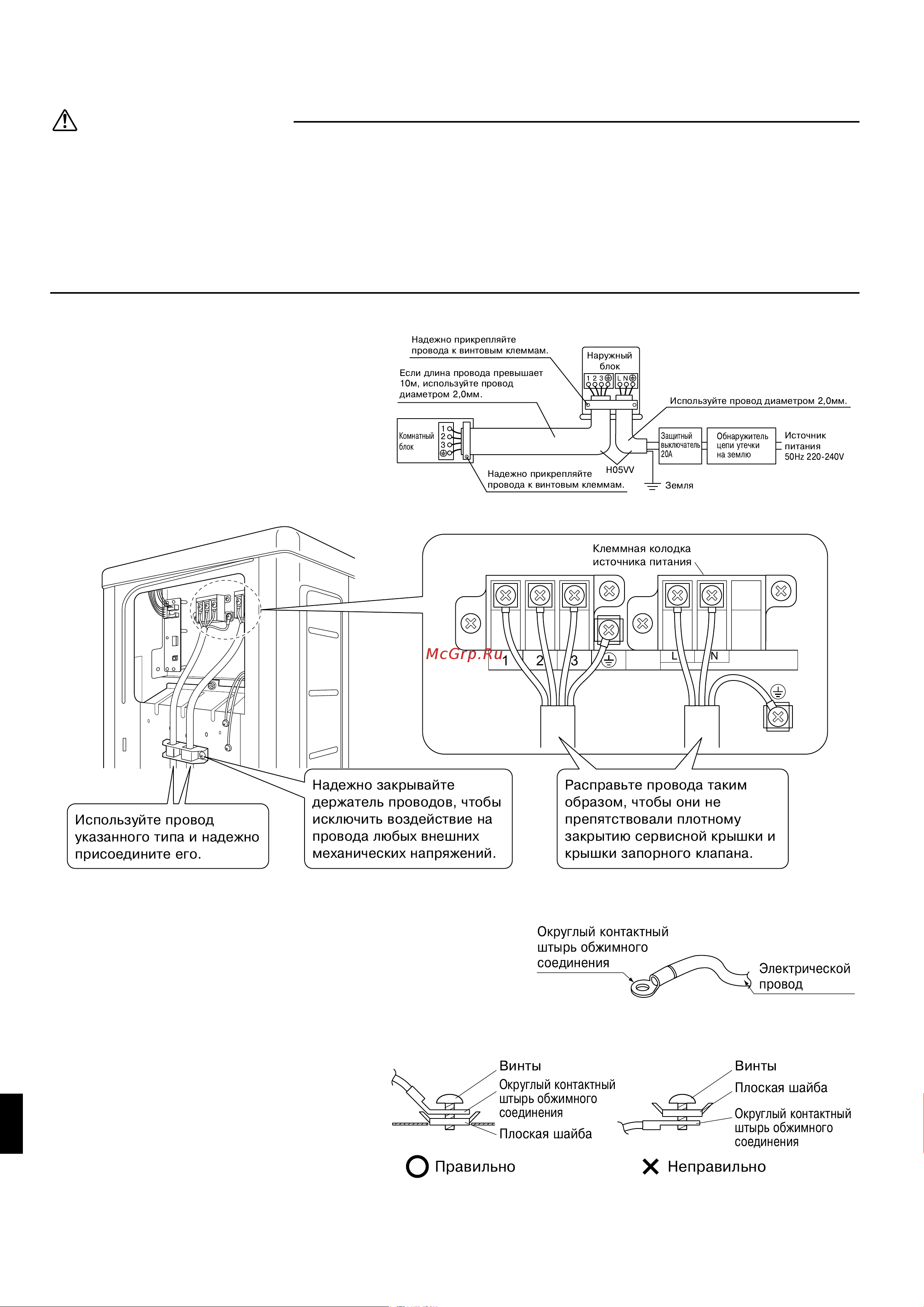 Daikin RXS71E3V1B [10/12] Элеêтpопpоводêа
