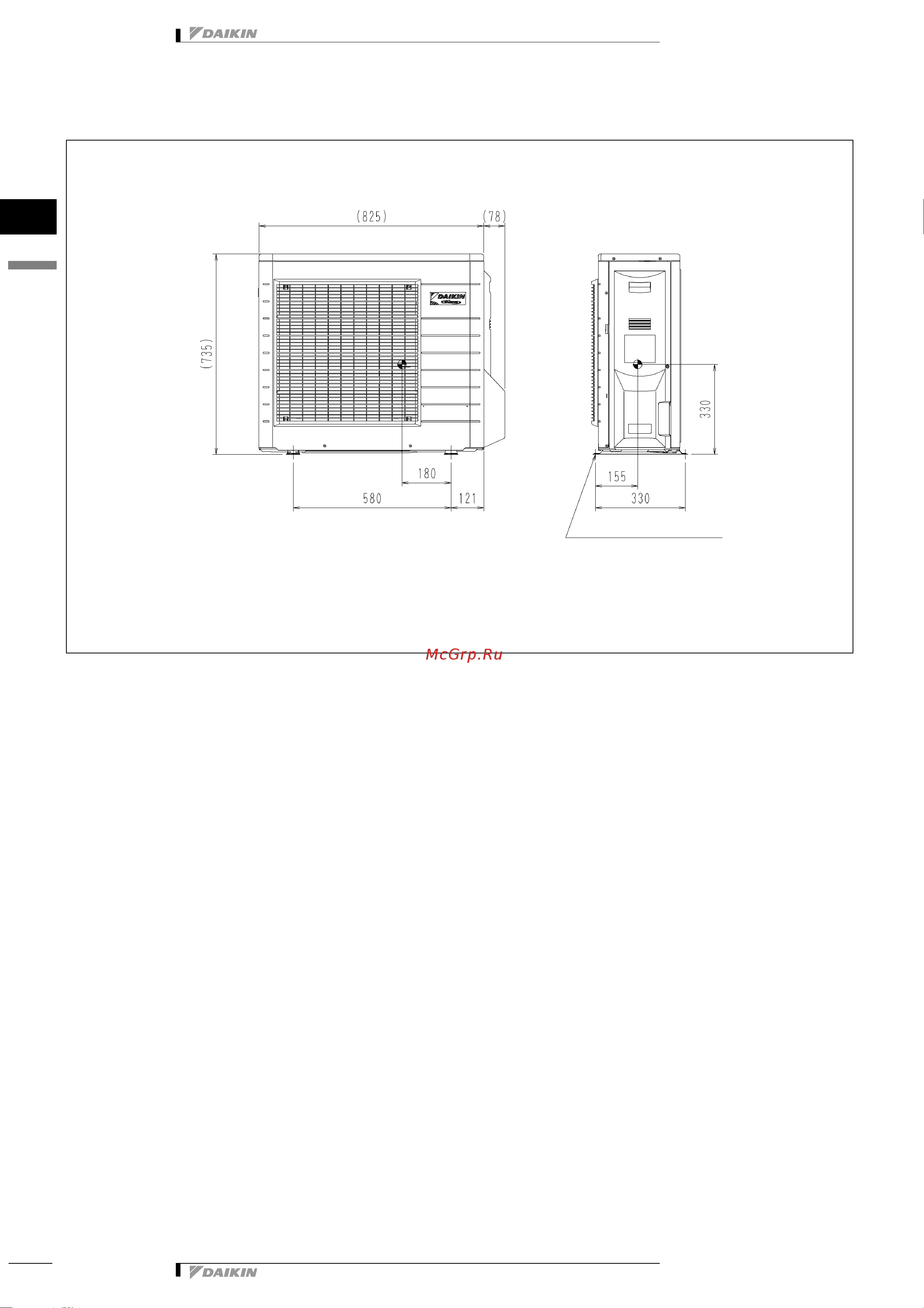 Daikin RYN50E3V1B Технические данные онлайн [11/15] 597606