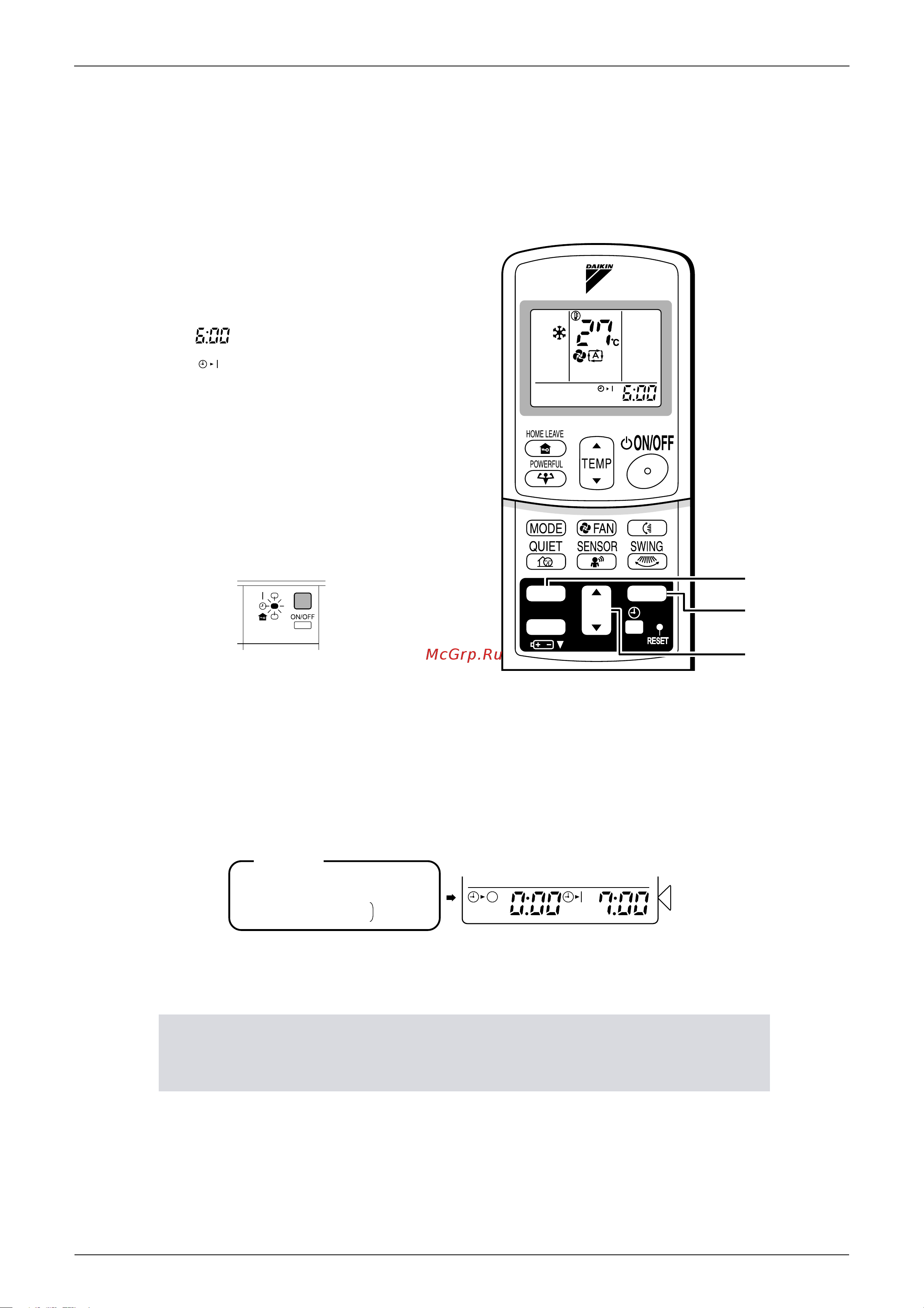 Daikin RYN60E3V1B [115/300] To cancel on timer operation