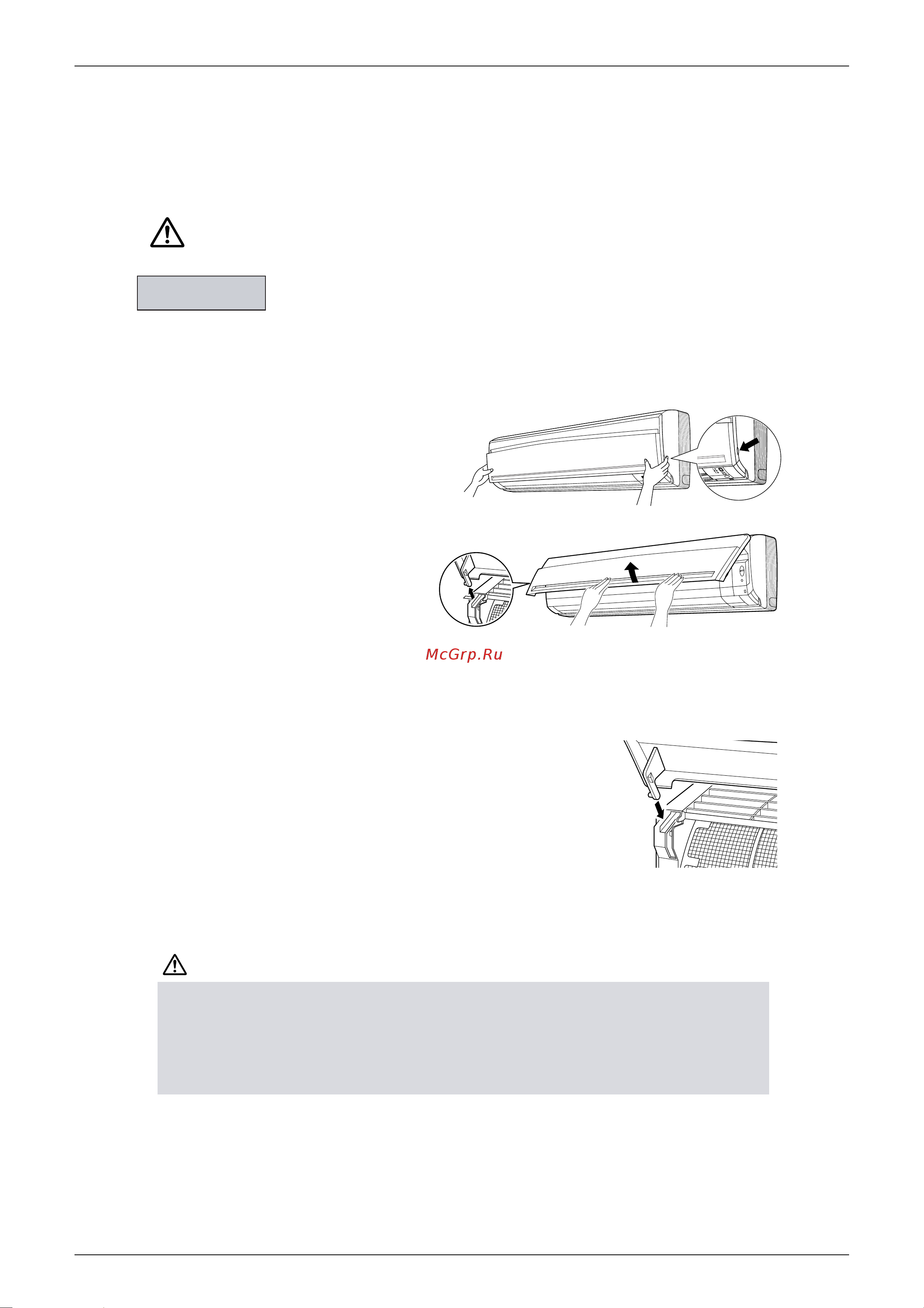 Daikin RYN60E3V1B [116/300] Care and cleaning