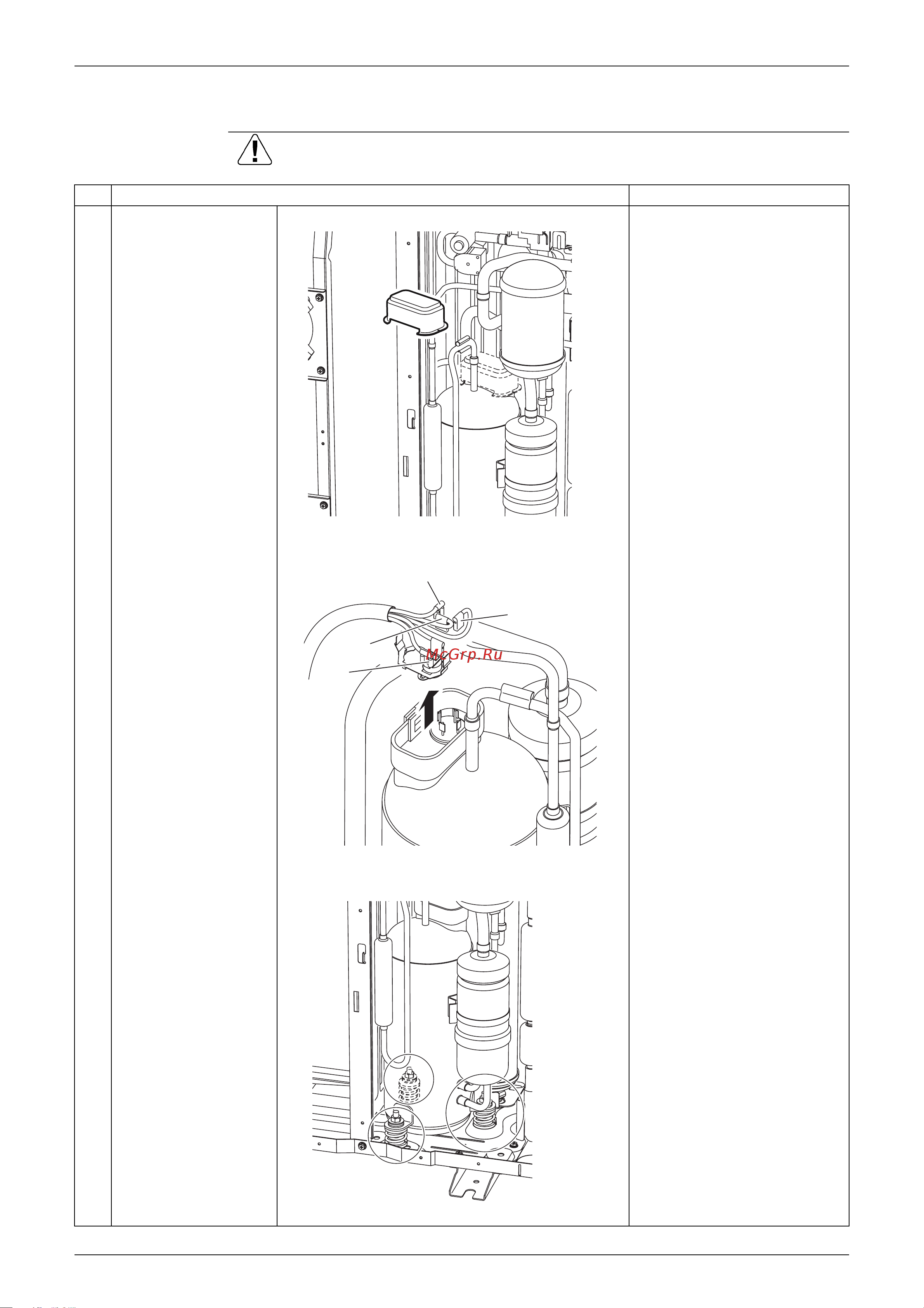 Daikin RYN60E3V1B [276/300] Removal of compressor