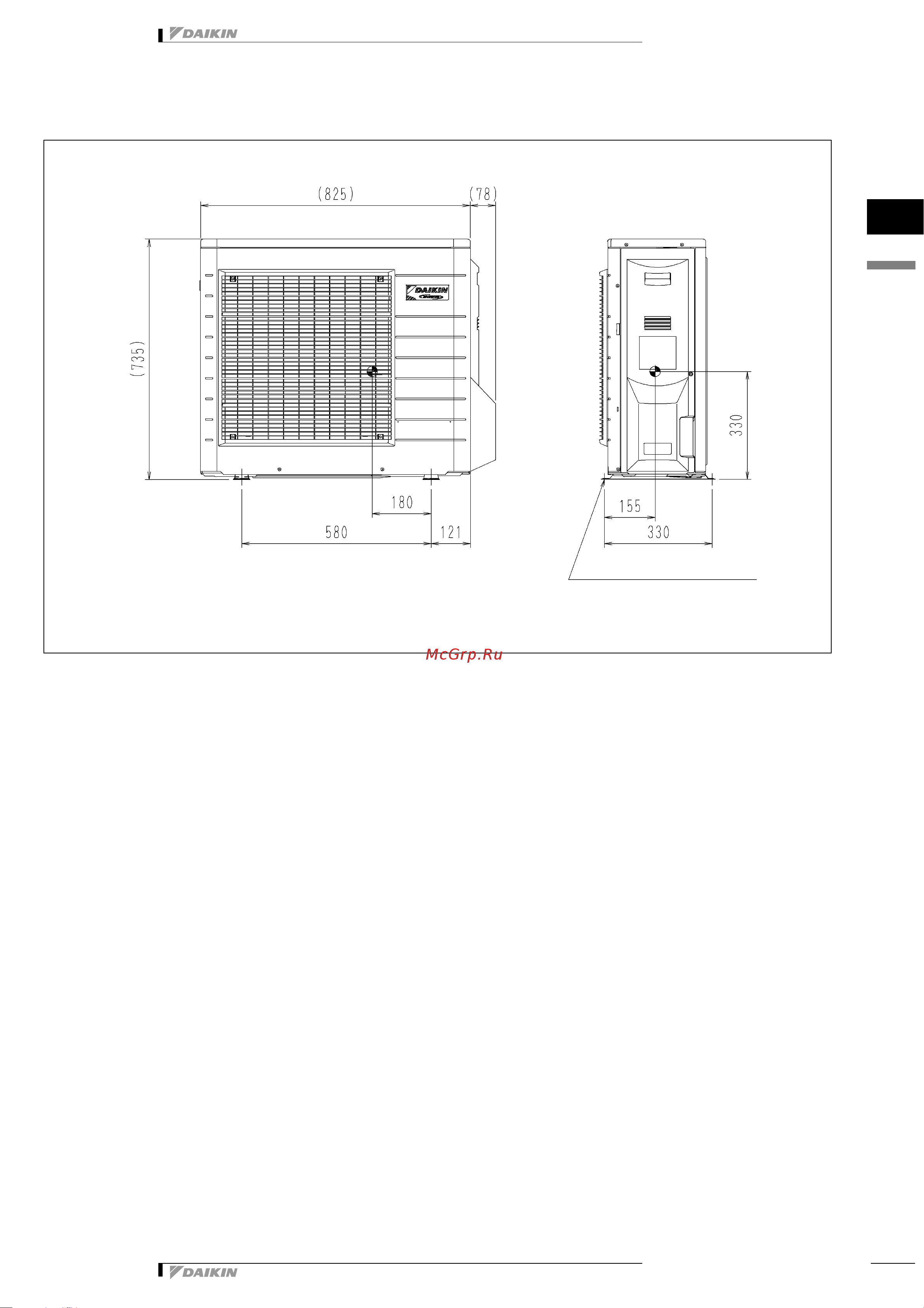 Daikin RN50E3V1B Технические данные онлайн [18/23] 597607