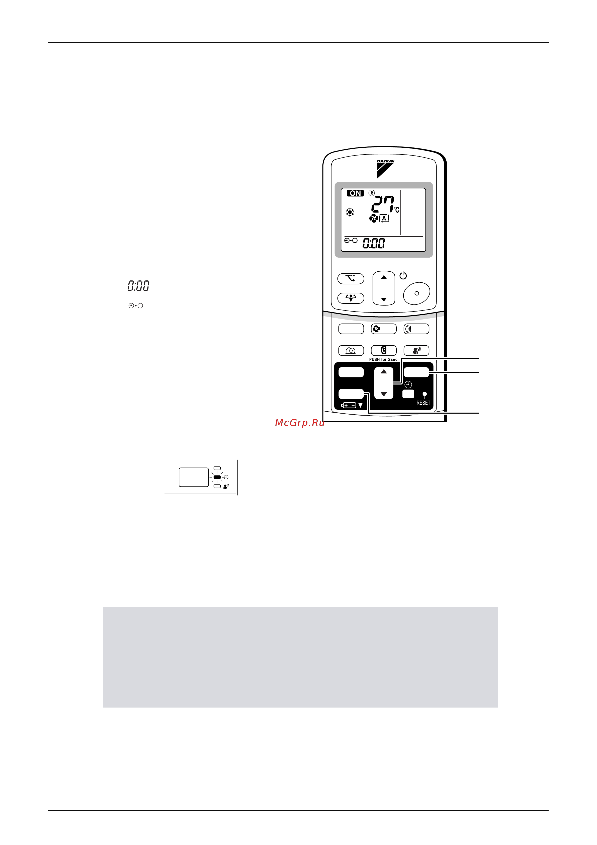 Daikin RKS35EBVMA [63/79] Timer operation
