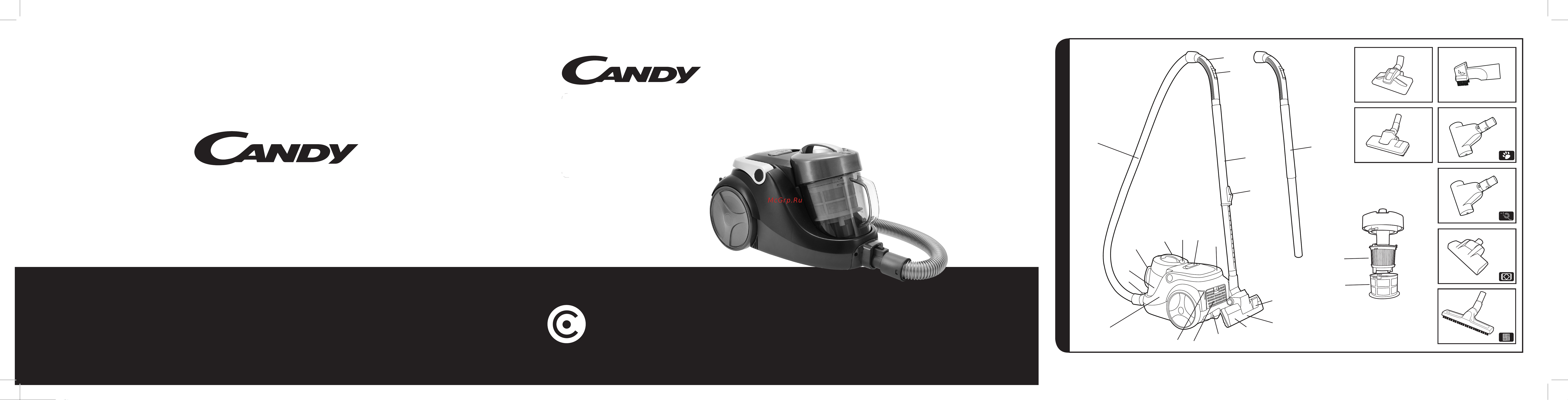 Candy CAF1400 019 Инструкция по эксплуатации EN онлайн