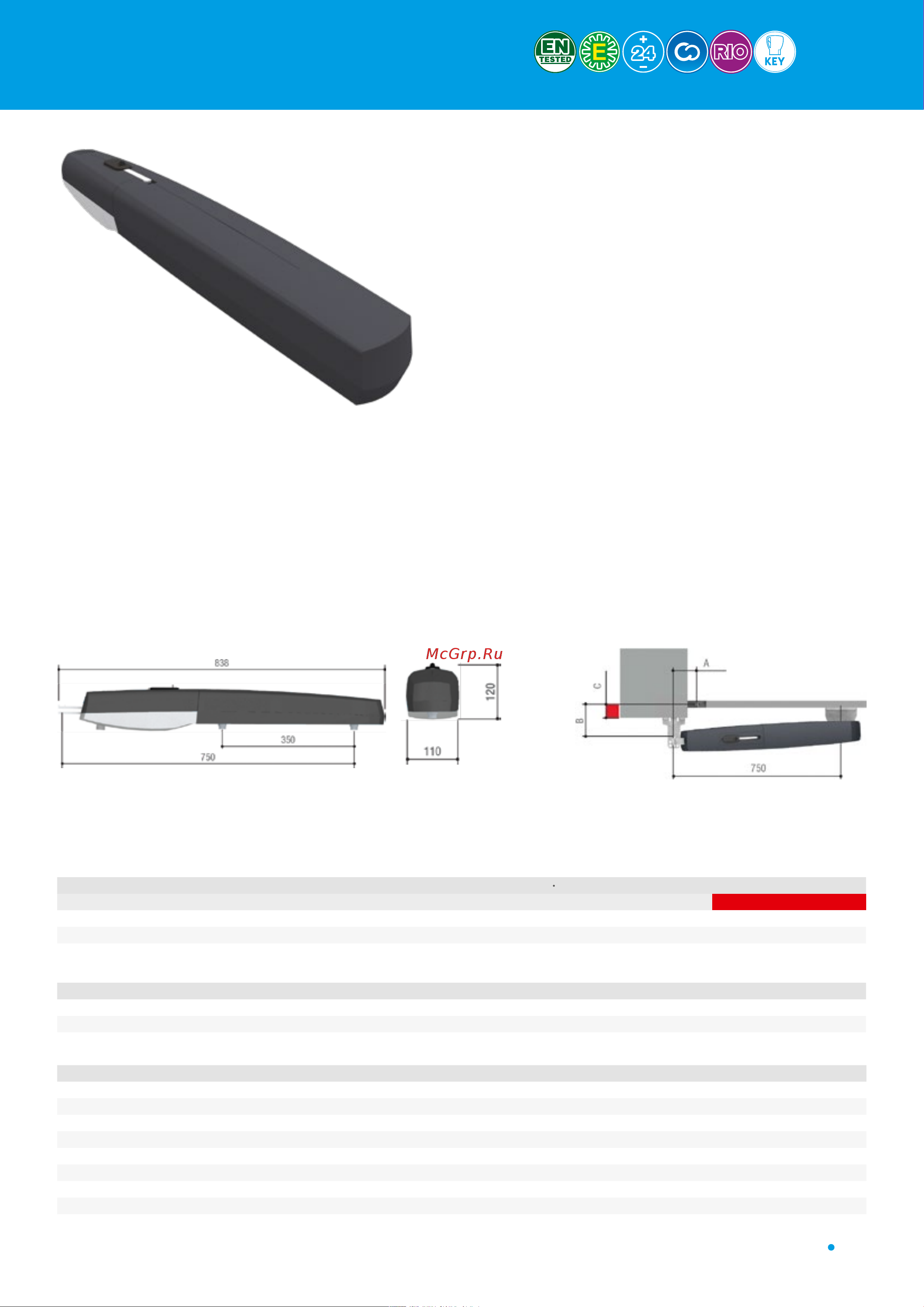 Came SLIDING GATE SG55 [45/362] Идеальное решение для автоматизации распашных ворот в жилом секторе c технологией интернет соединения
