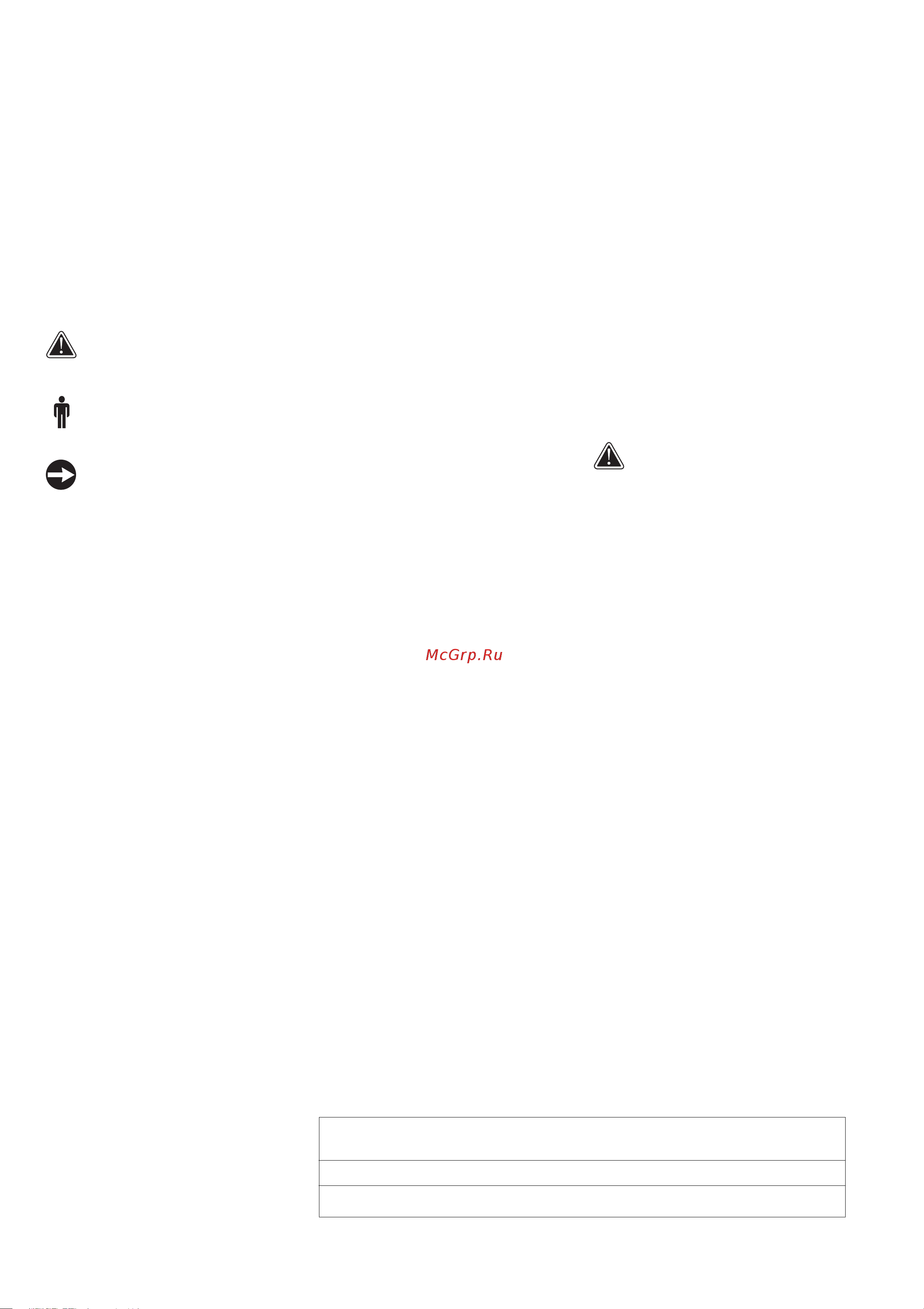 Columbus ARA 100 BM 150 [8/44] Avvertenze
