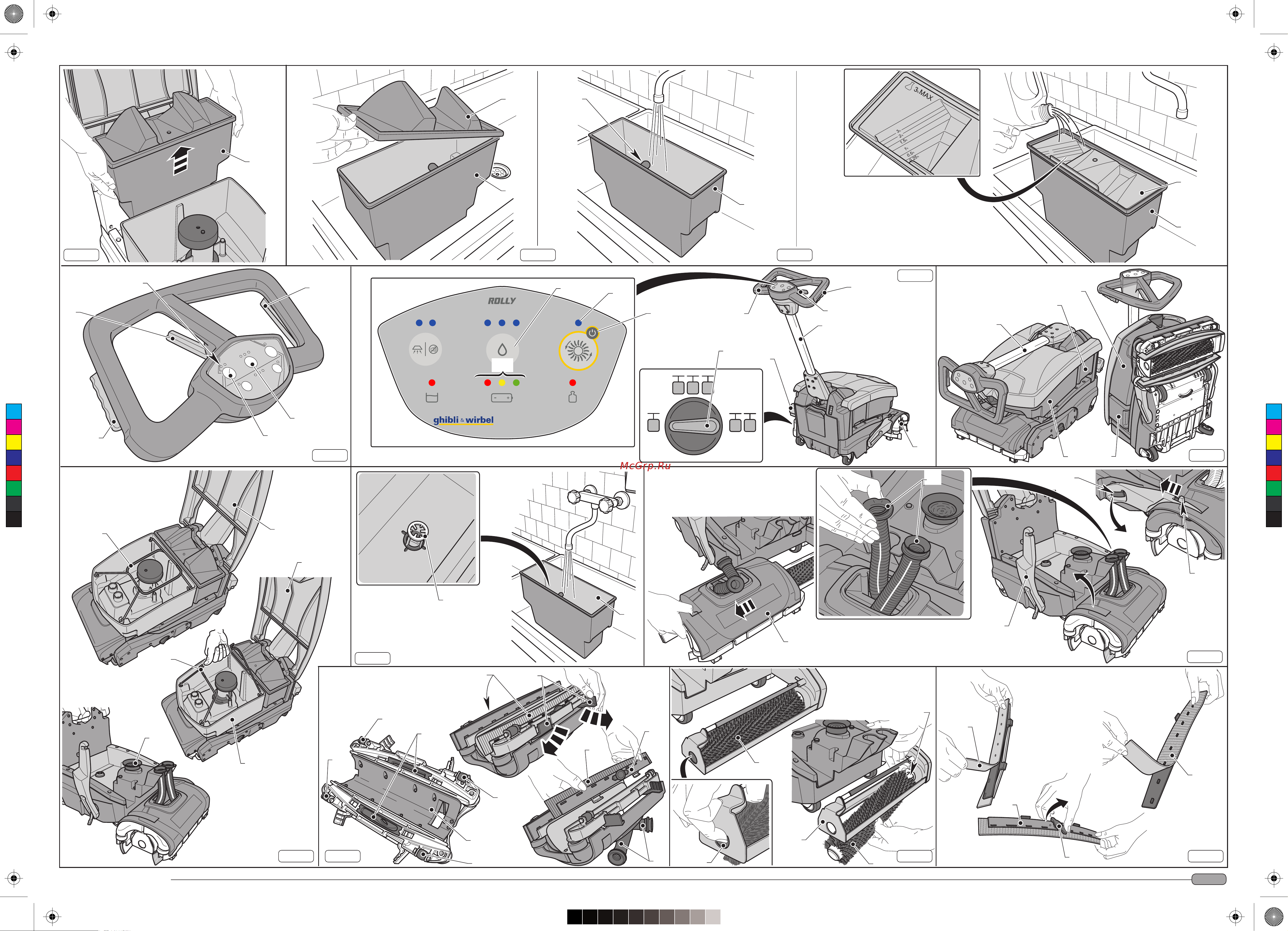 Ghibli Rolly 7 E 33 - сетевая Руководство по эксплуатации онлайн [3/28] 600241