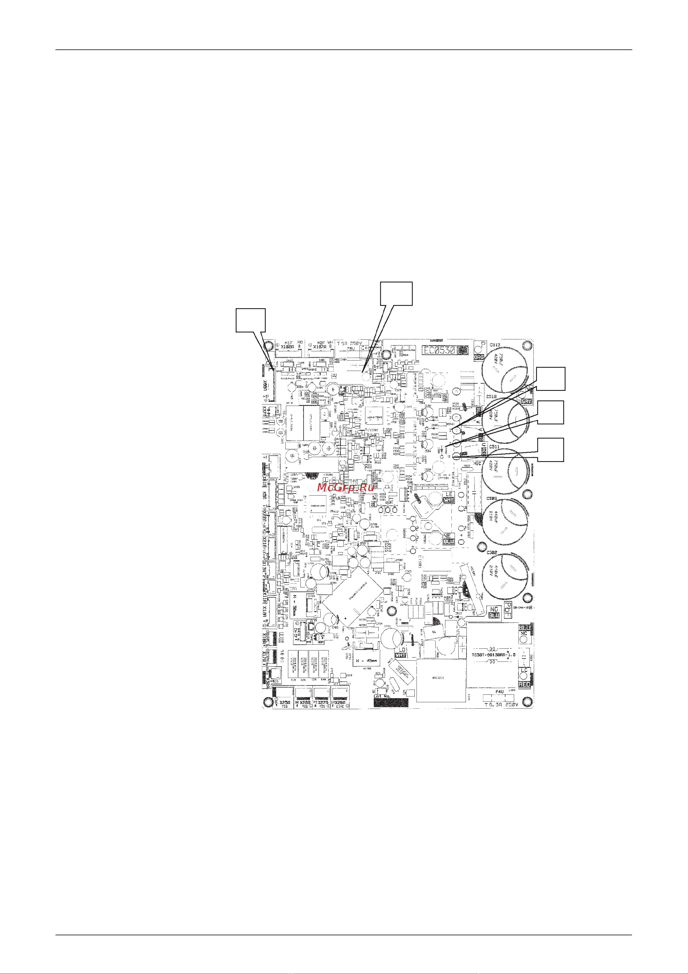 Daikin FTKS50BVMA8 [422/456] Method of replacing the inverter s power transistors modules