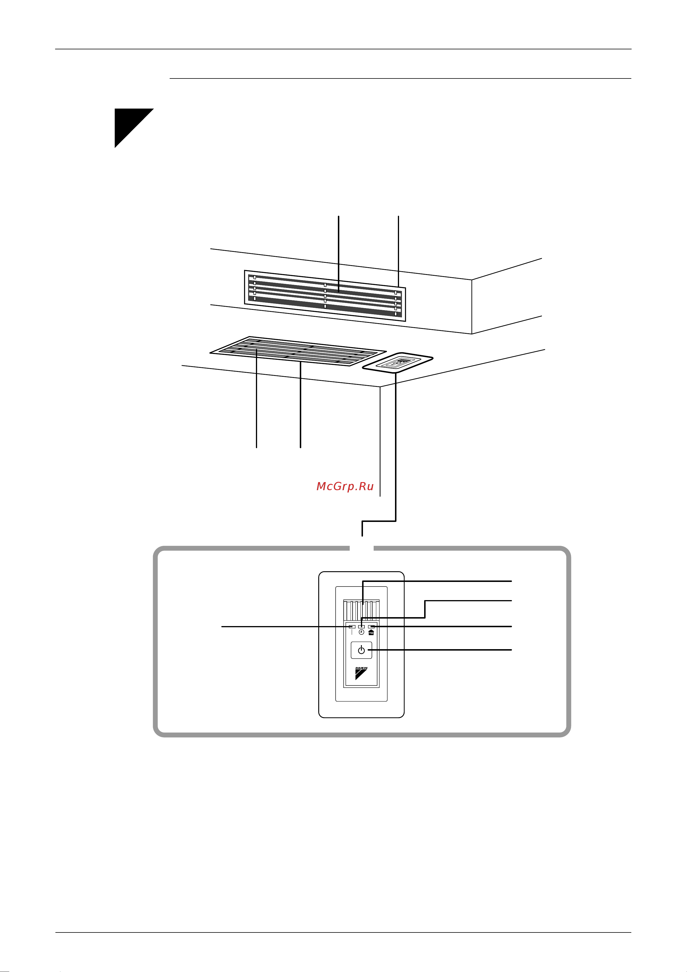 Daikin CDXS25CVMA [131/298] Names of parts