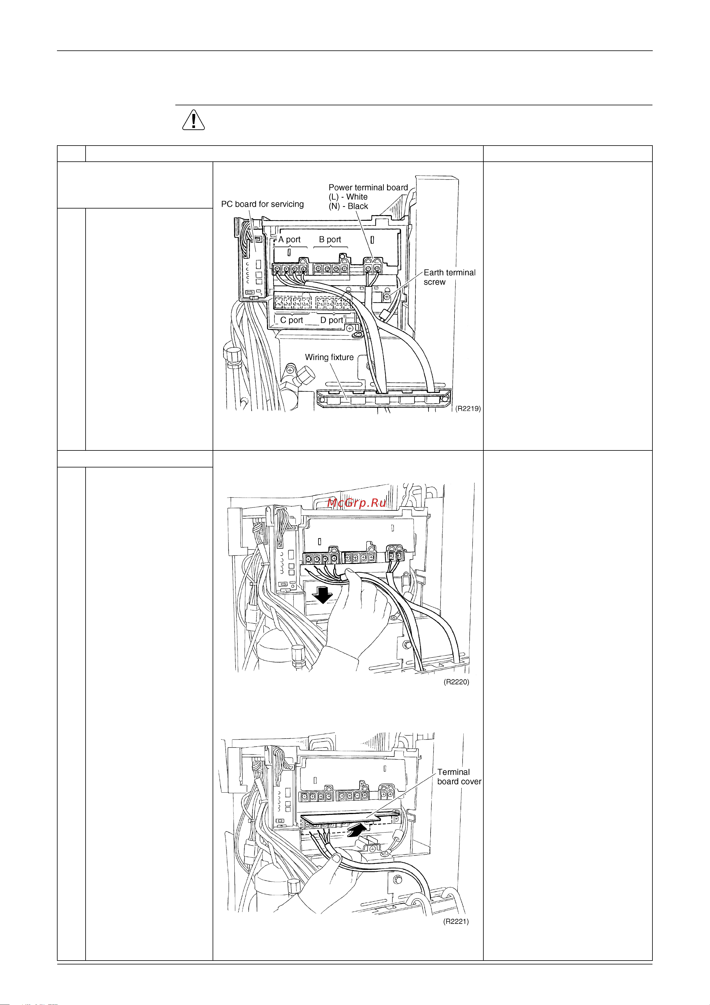 Daikin CDXS25CVMA [233/298] Removal of electrical box