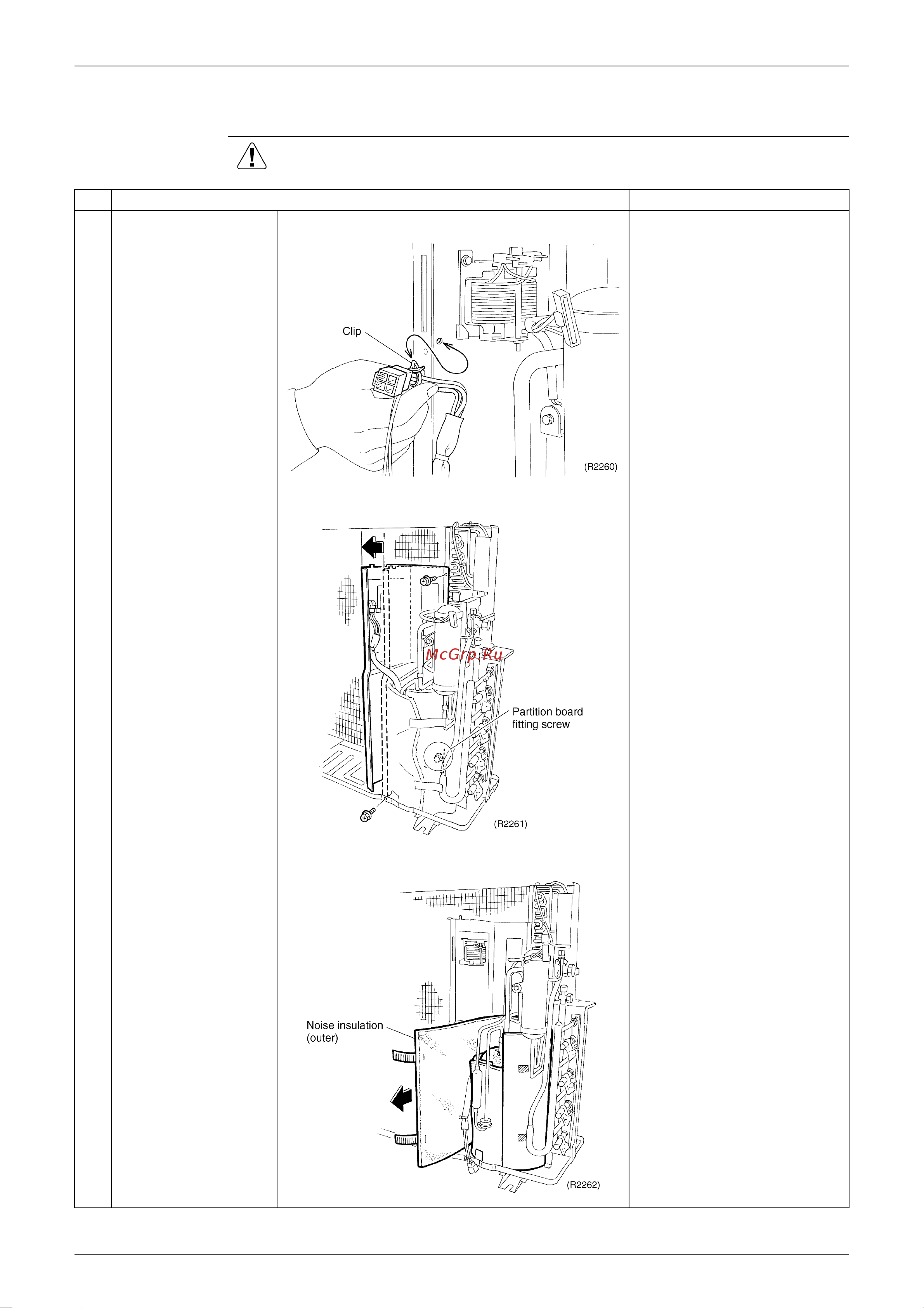 Daikin CDXS25CVMA [246/298] Removal of sound insulation and reactor