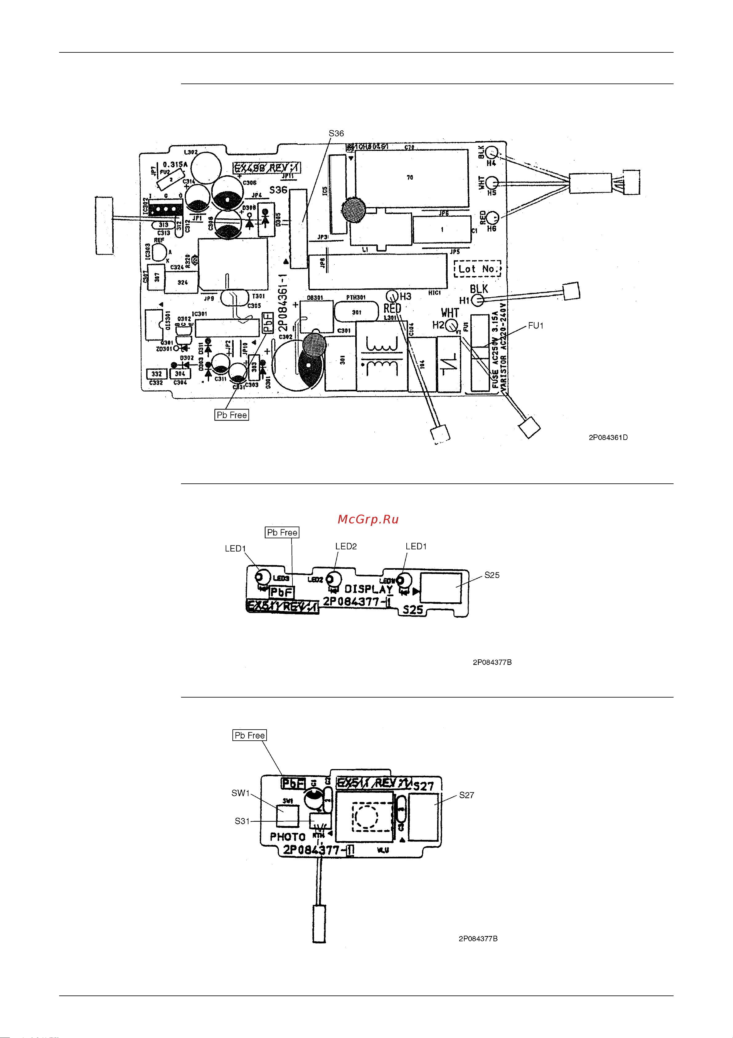 Daikin CDXS25CVMA Сервис мануал онлайн [76/298] 600256