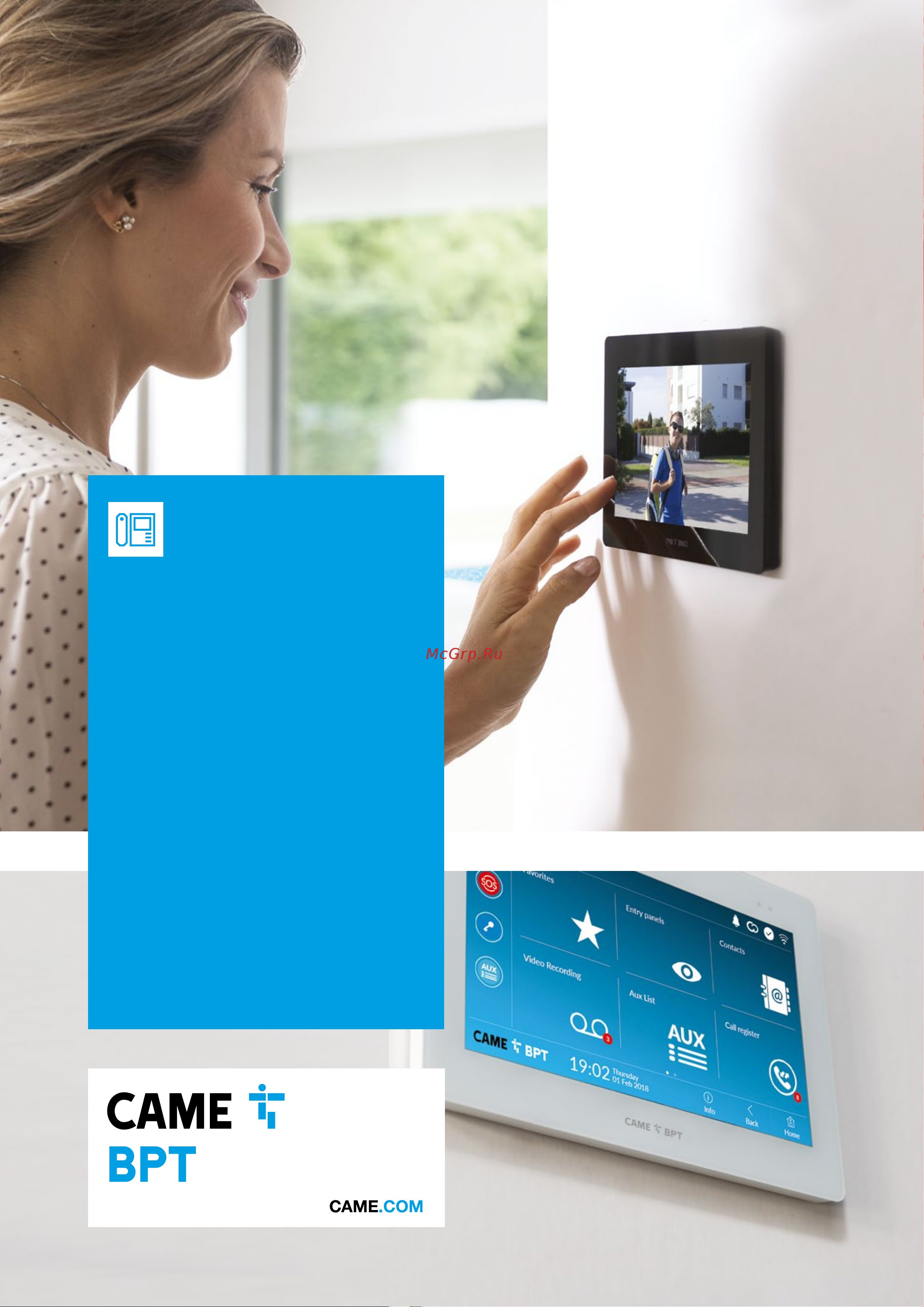Came XTS 7IP WH WIFI Каталог онлайн