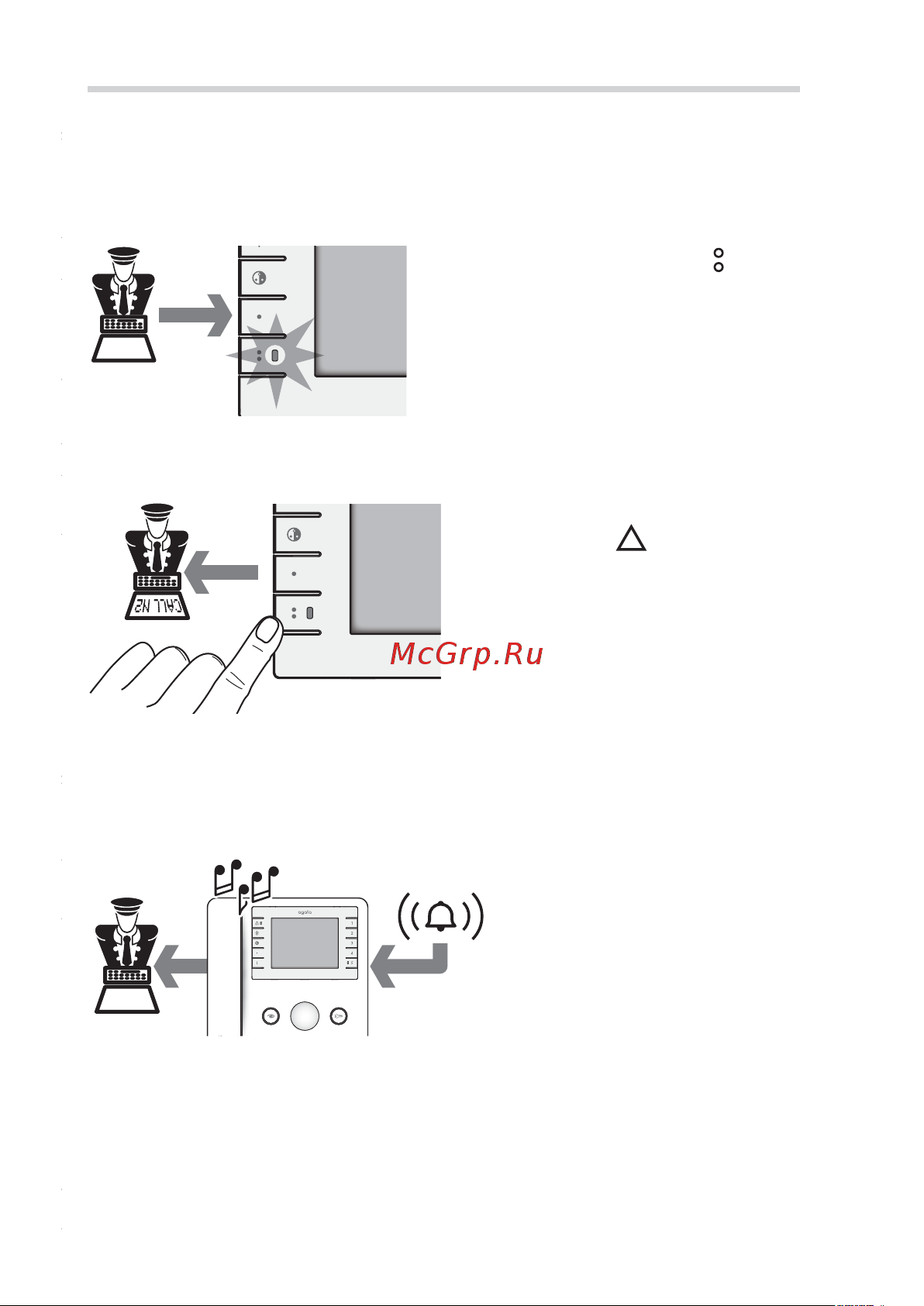 Came AGATA VC/B-L [7/8] Функции для пульта консьержа только agata vc b agata vc b l