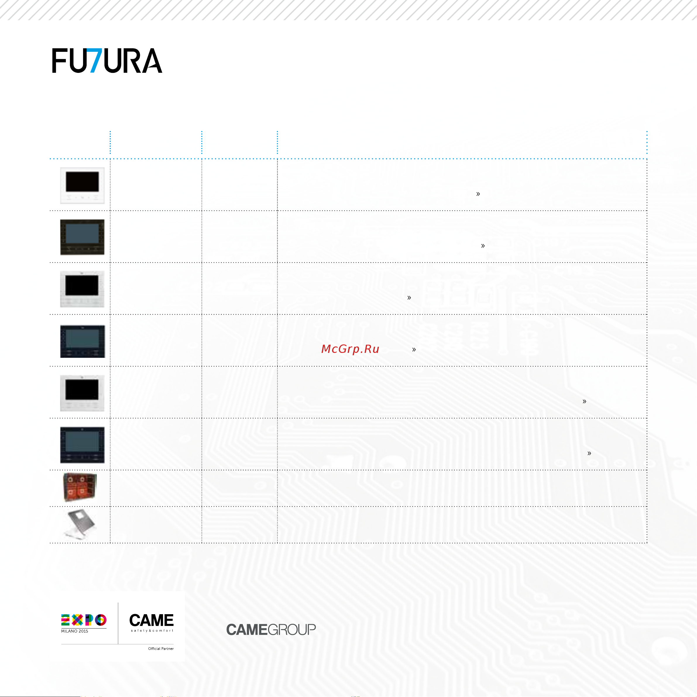 Came FUTURA X2 WH [2/8] Новые устройства bpt которые расширят твои горизонты