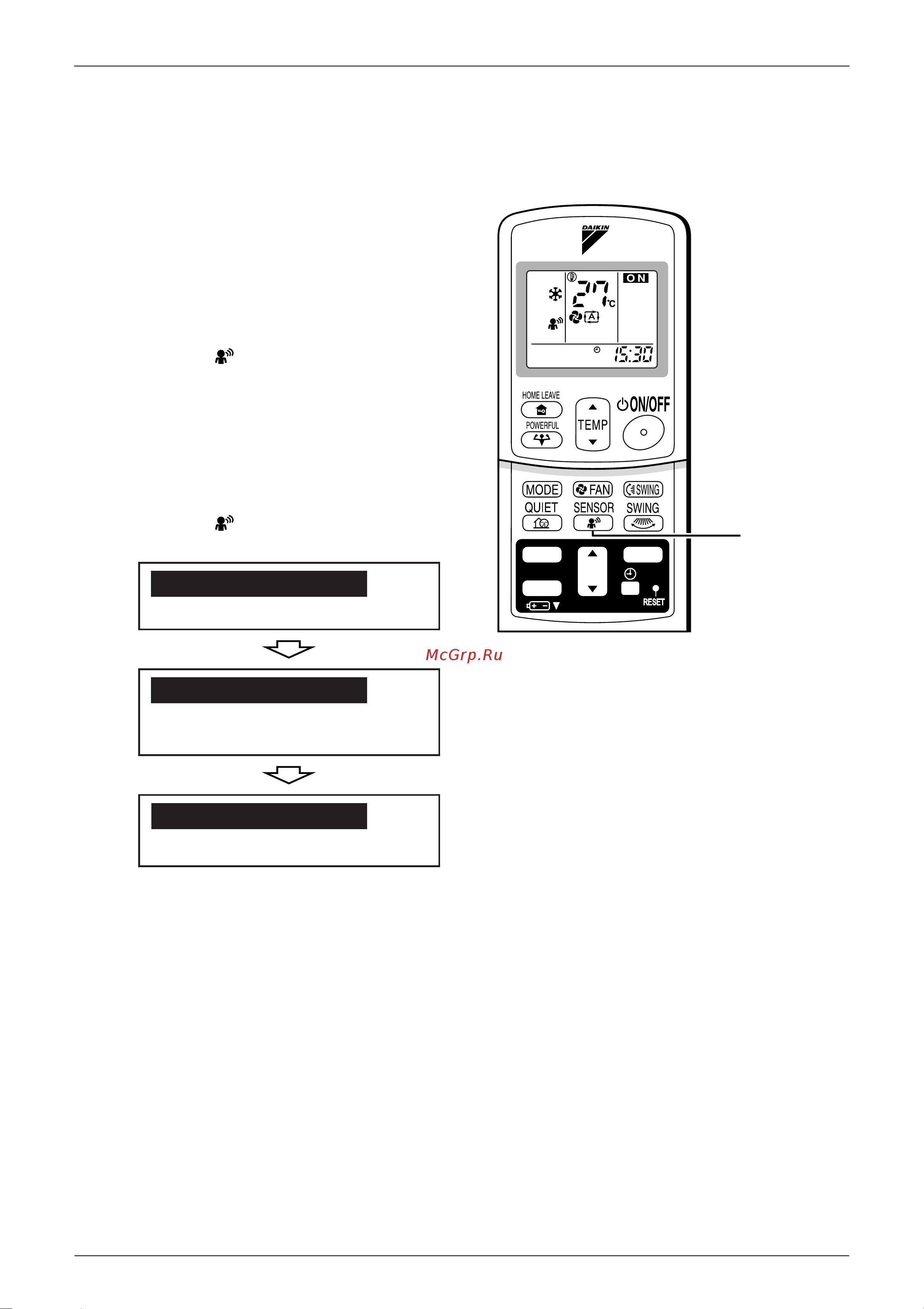 Daikin RKS50FVM [83/125] Intelligent eye operation