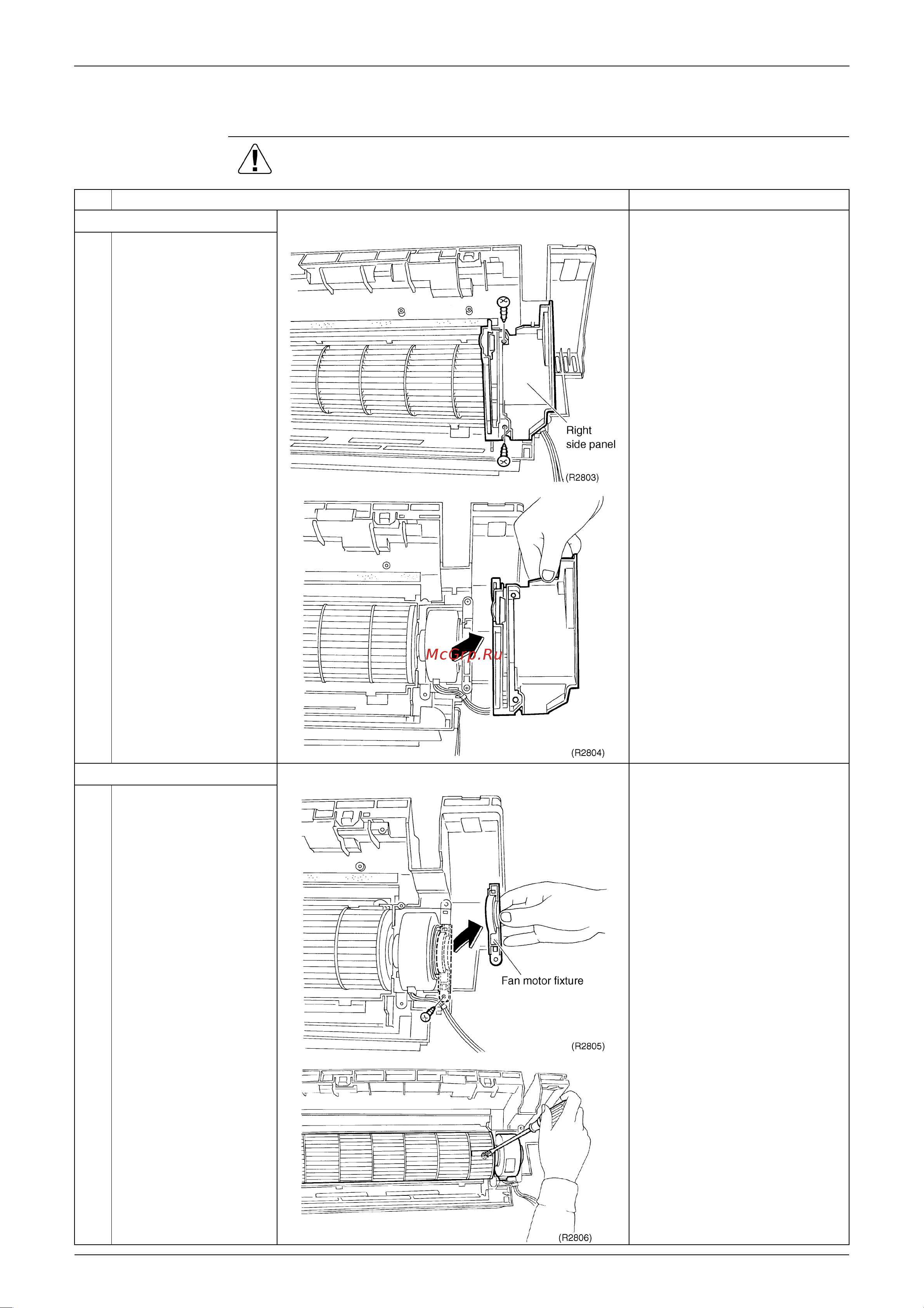 Daikin RKS50FVM [167/244] Removal of fan rotor fan motor
