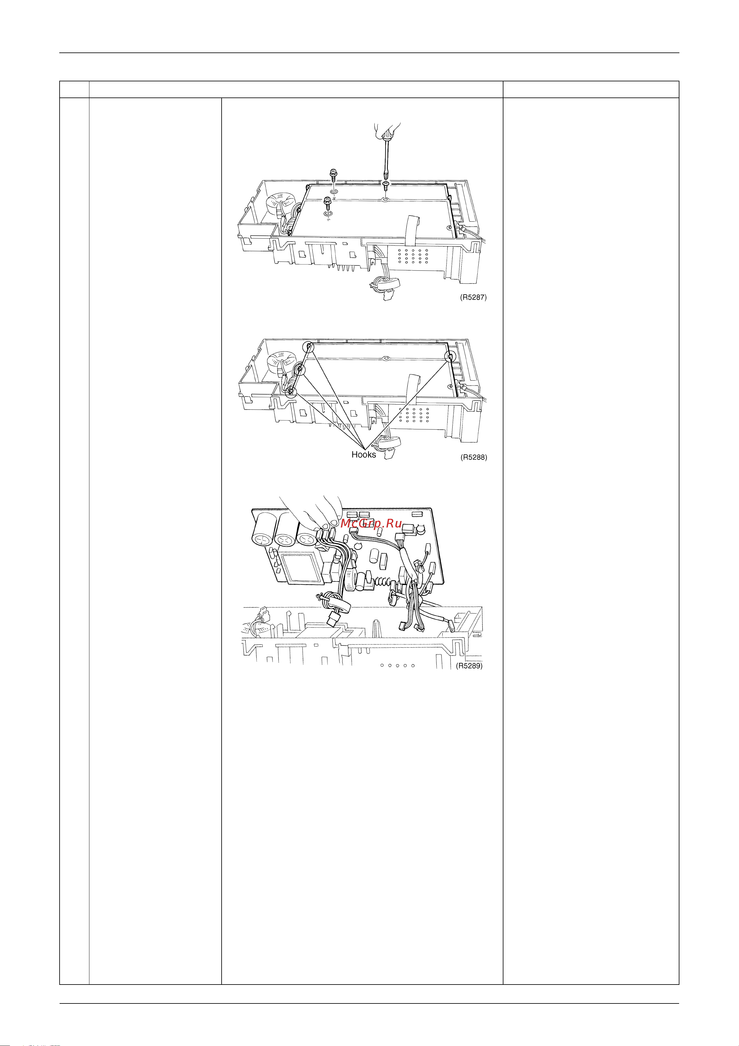 Daikin RKS50FVLT [213/244] Lift up and remove the pcb