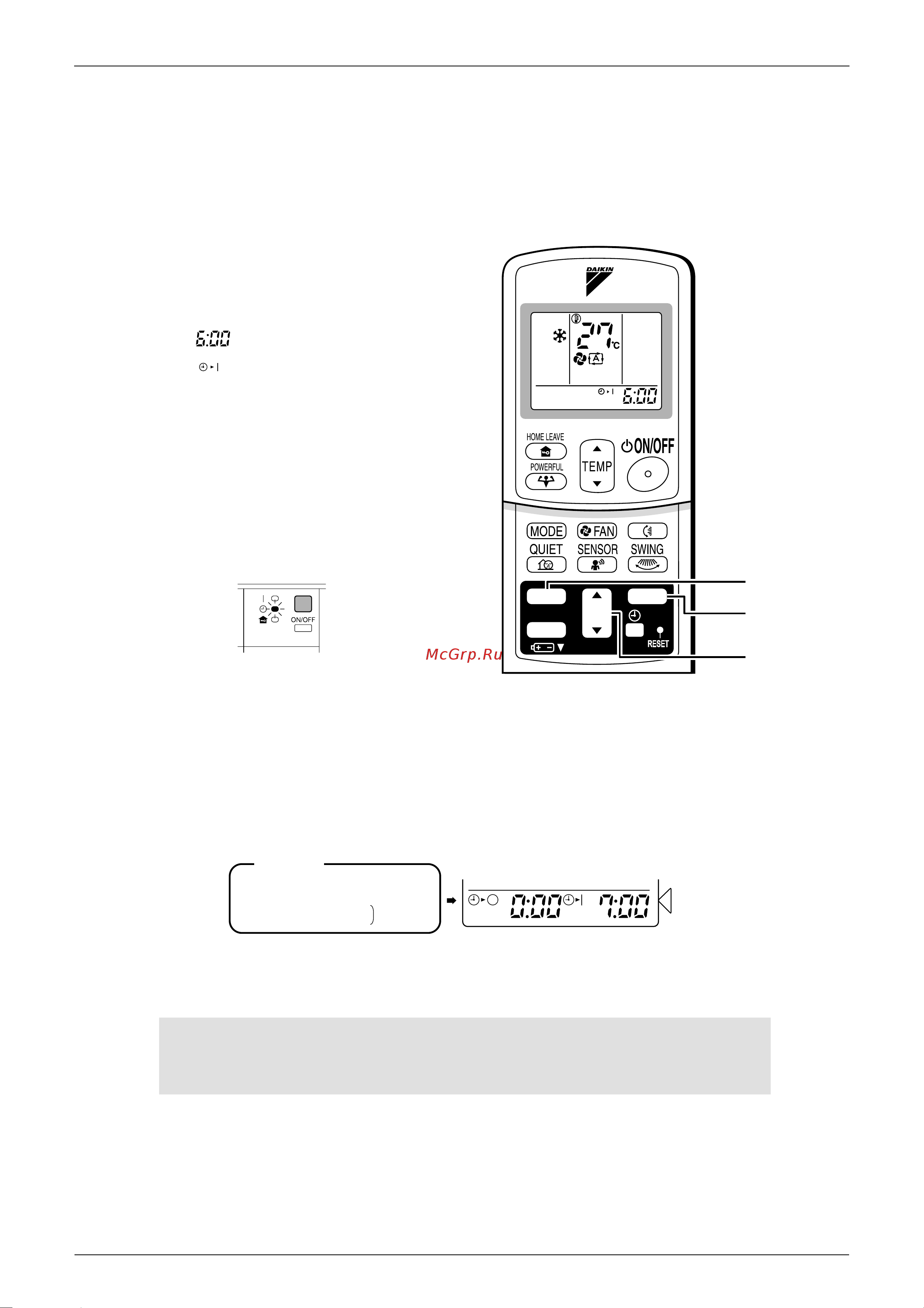 Daikin RKS50FVM [91/244] To cancel on timer operation