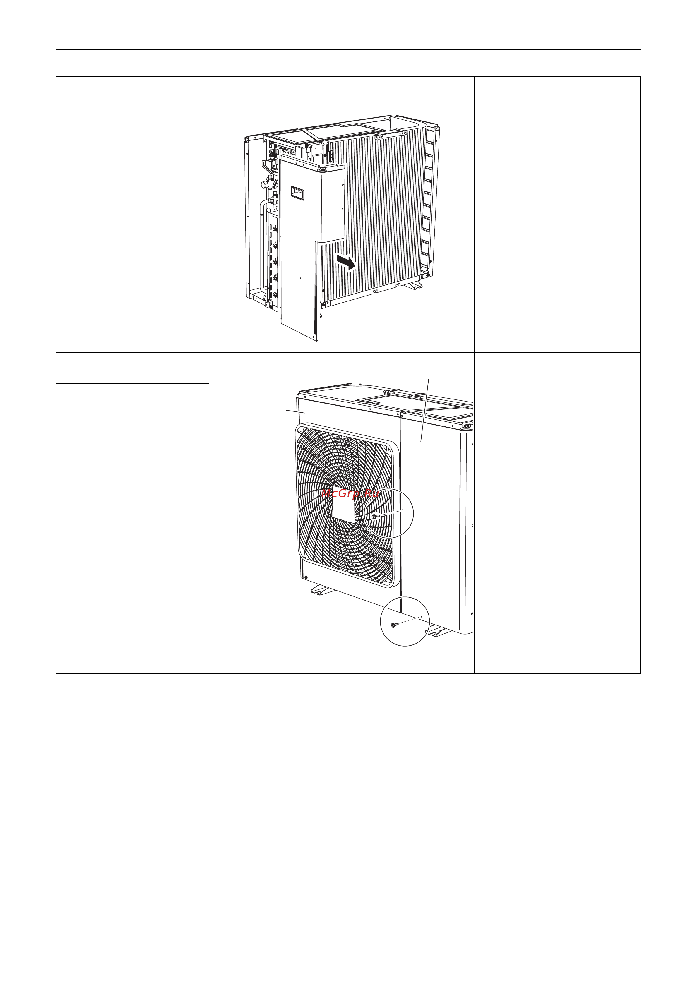 Daikin RXS71FVMA [196/244] Removing the front panel 2