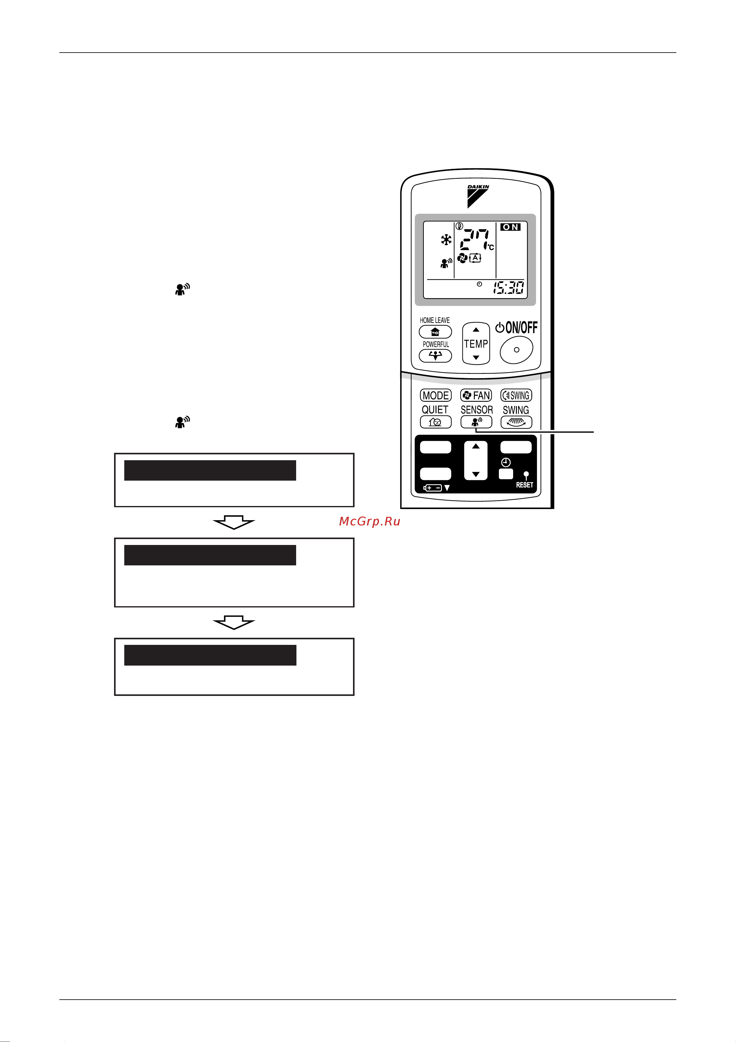 Daikin RXS71FVMA [88/244] Intelligent eye operation