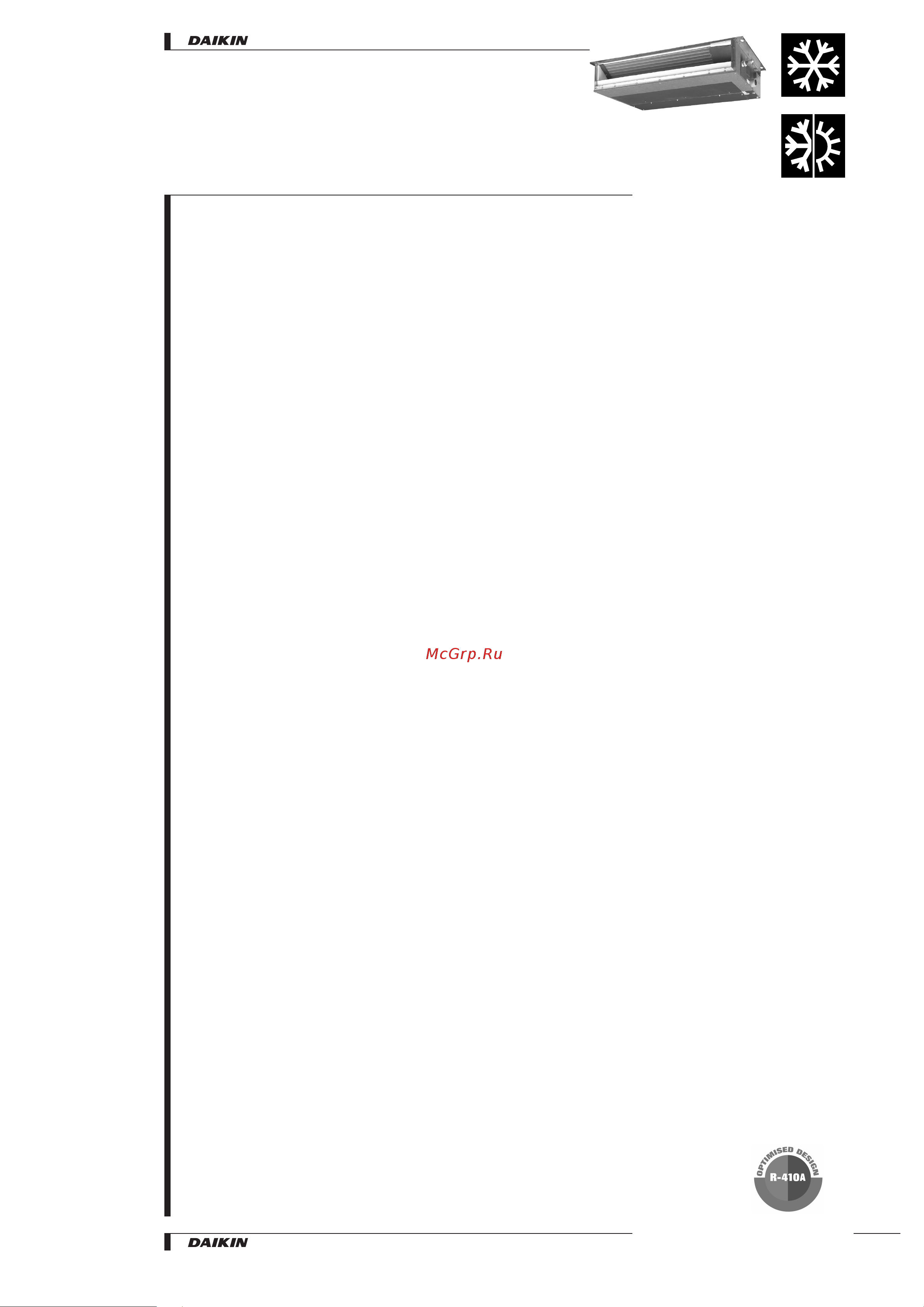 Daikin CDXS25CVMB [3/23] Table of contents