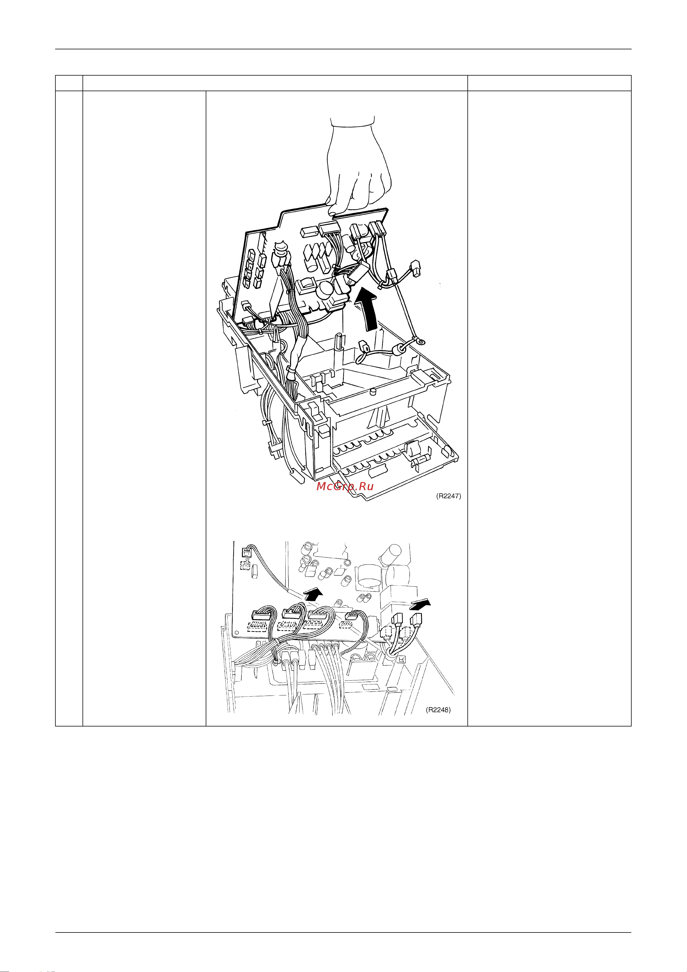 Daikin FVKS50BVMB [241/298] Lift the pcb at the terminal board side