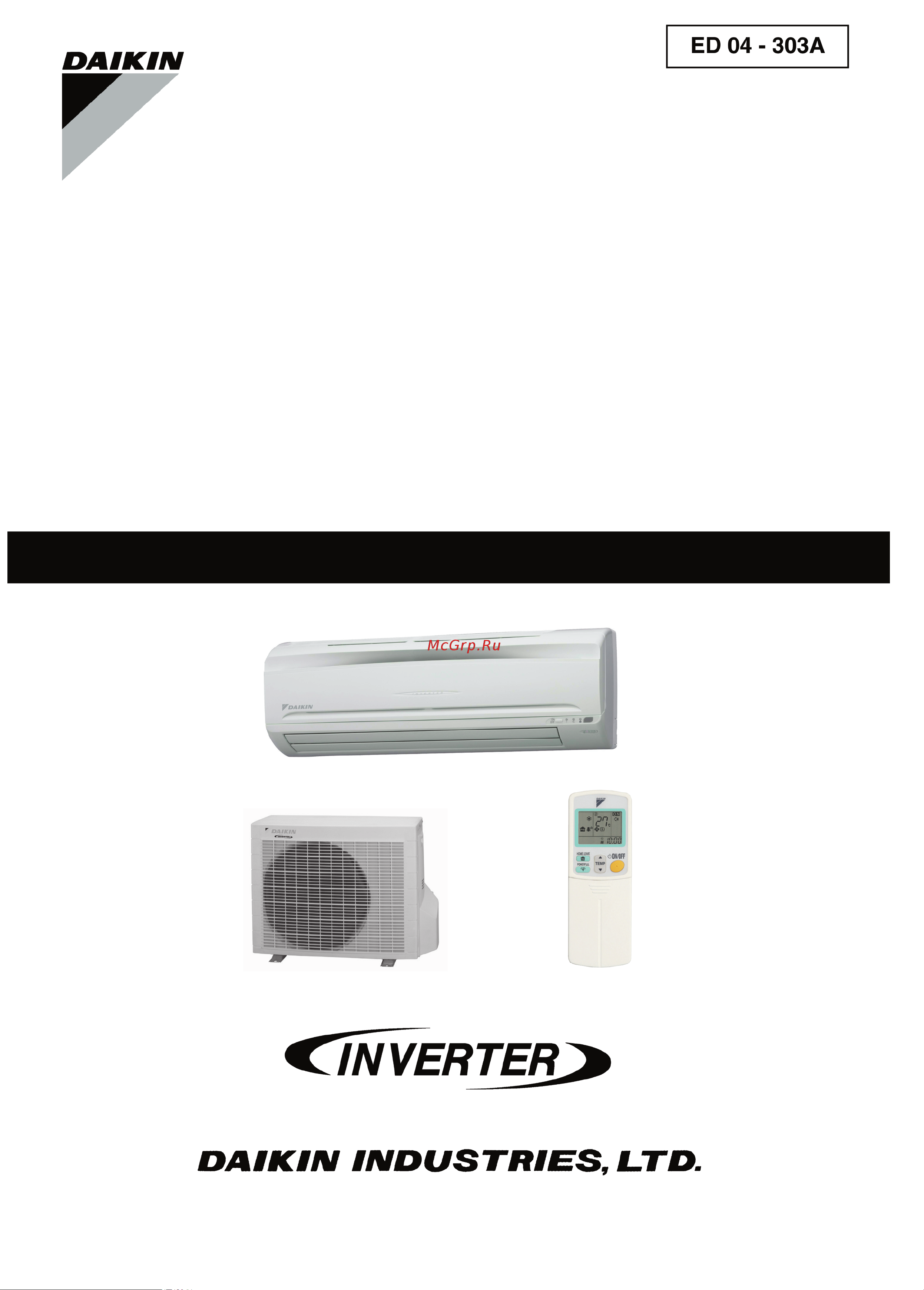 Daikin RXE25BVMA Технические данные онлайн