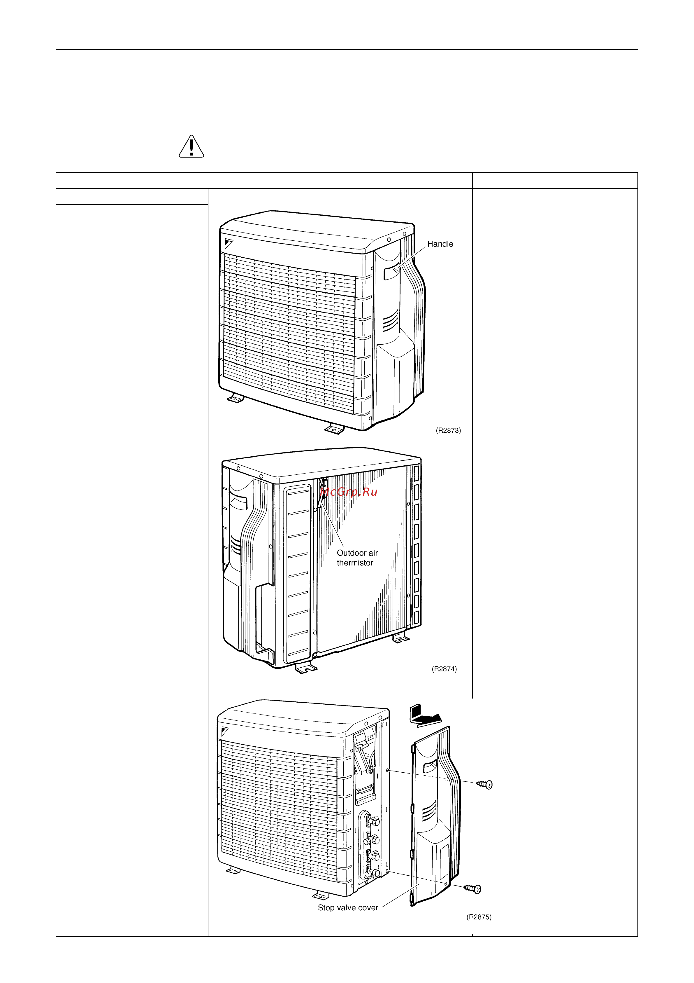 Daikin 2MKS40BVMB [145/179] Removal of the panels fan motor