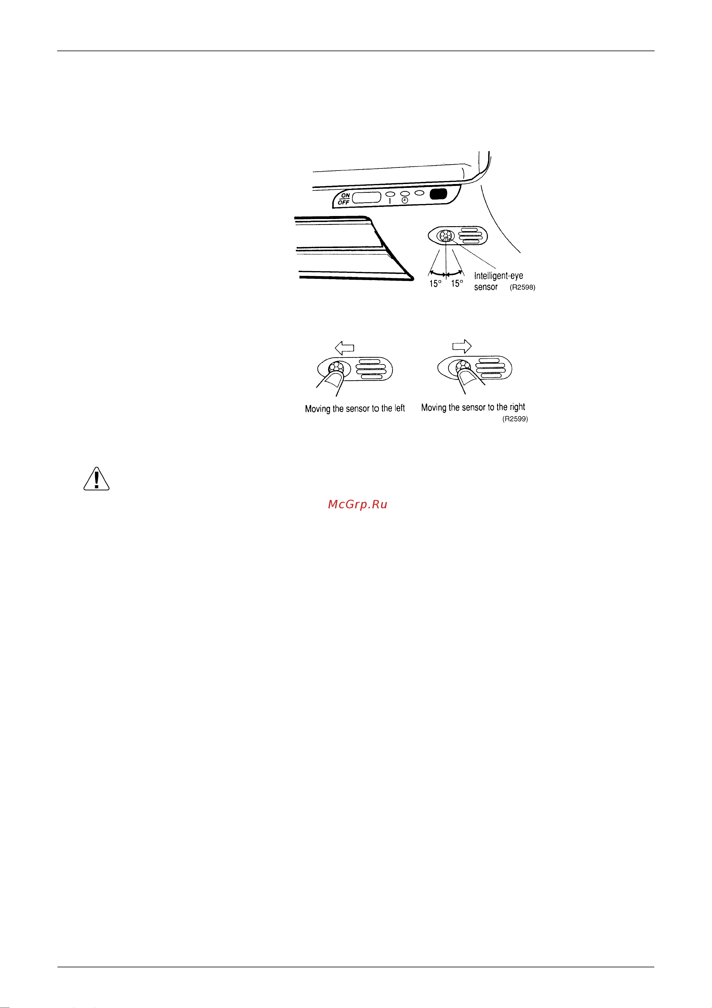 Daikin CDKS35BVMB [171/179] Adjusting the angle of the intelligent eye sensor