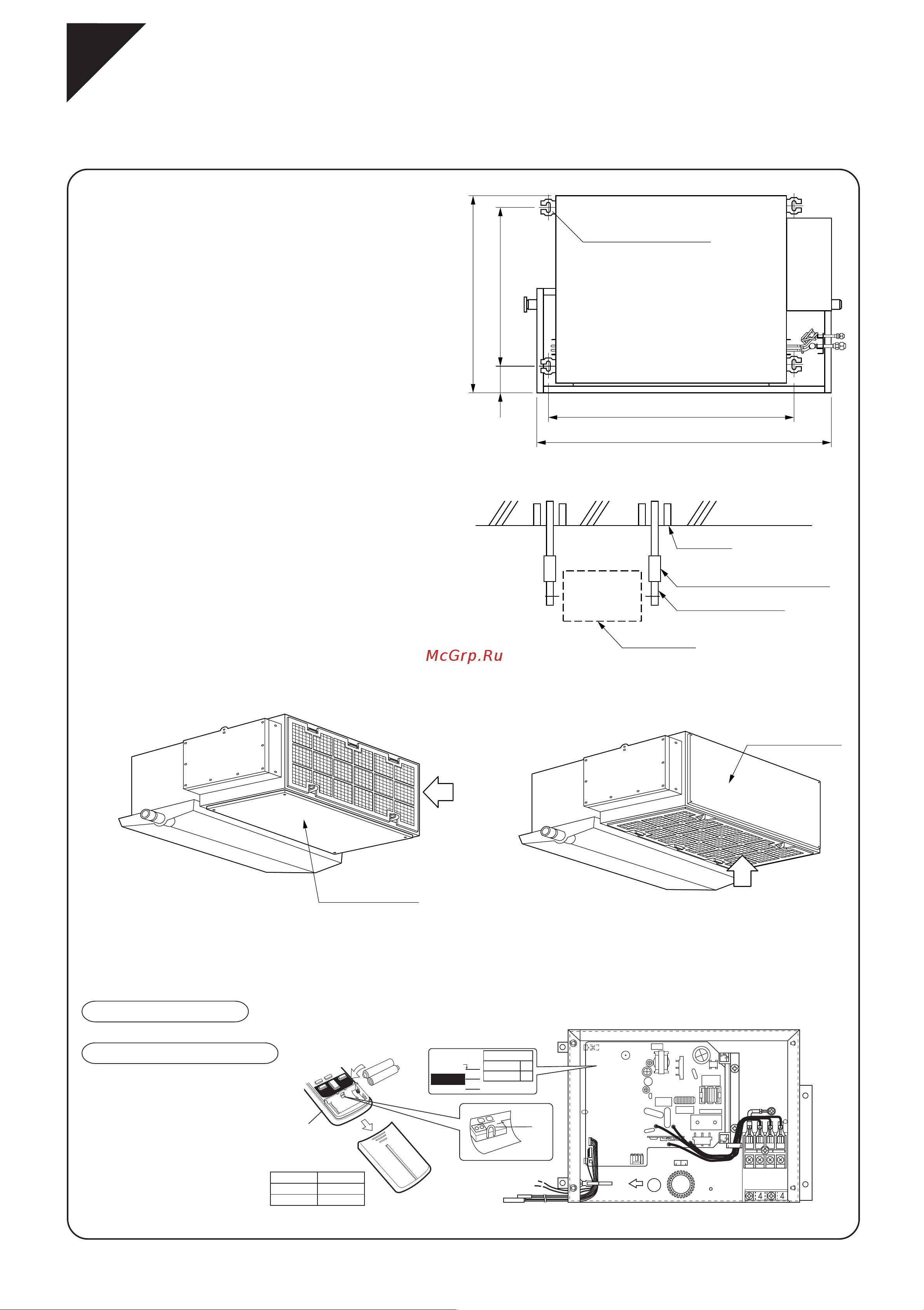 Daikin CDKS35BVMB [4/11] Preparations before installation