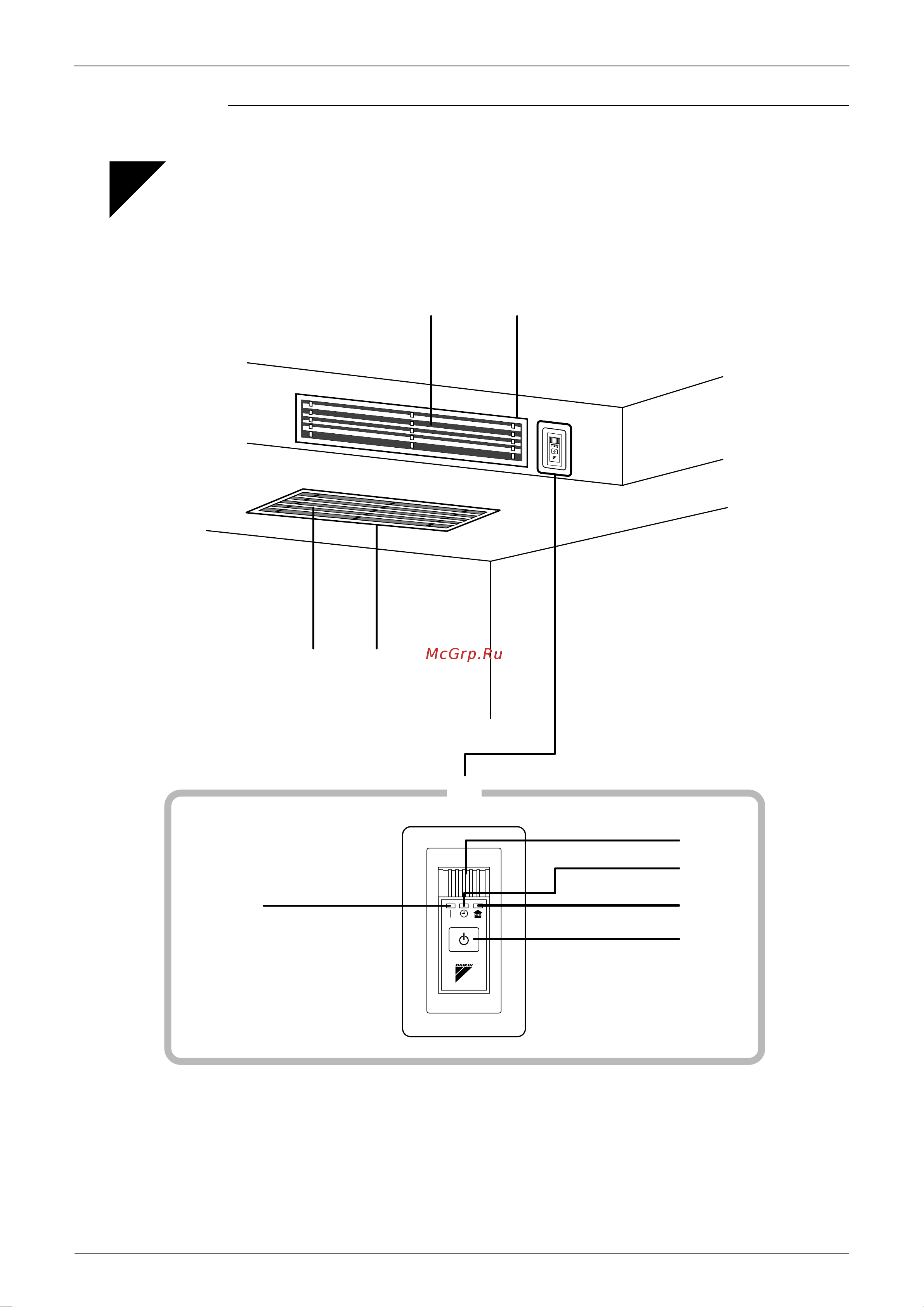 Daikin CDX50AVMA [133/302] Names of parts