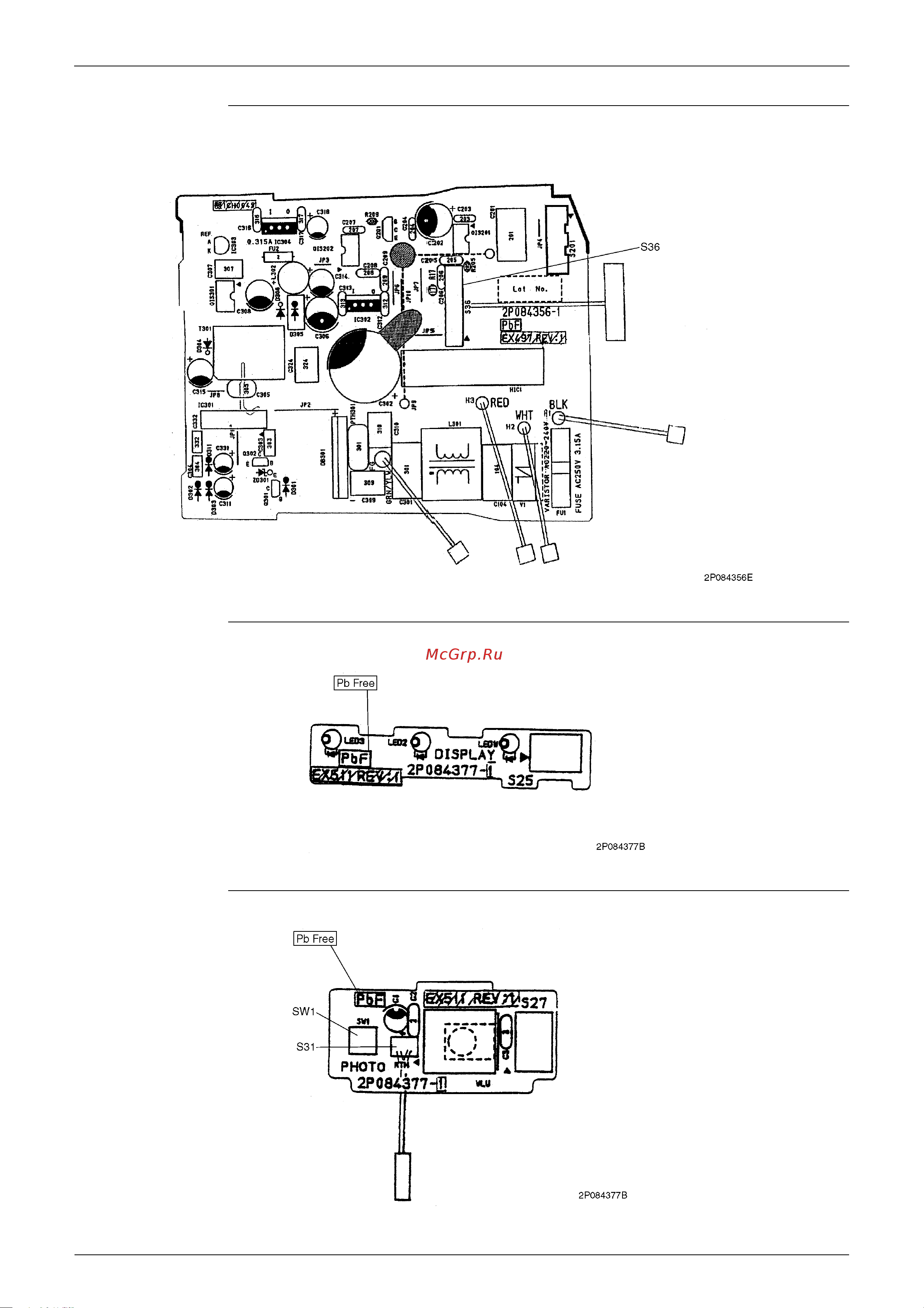 Daikin CDX50AVMC Сервис мануал онлайн [79/302] 600555
