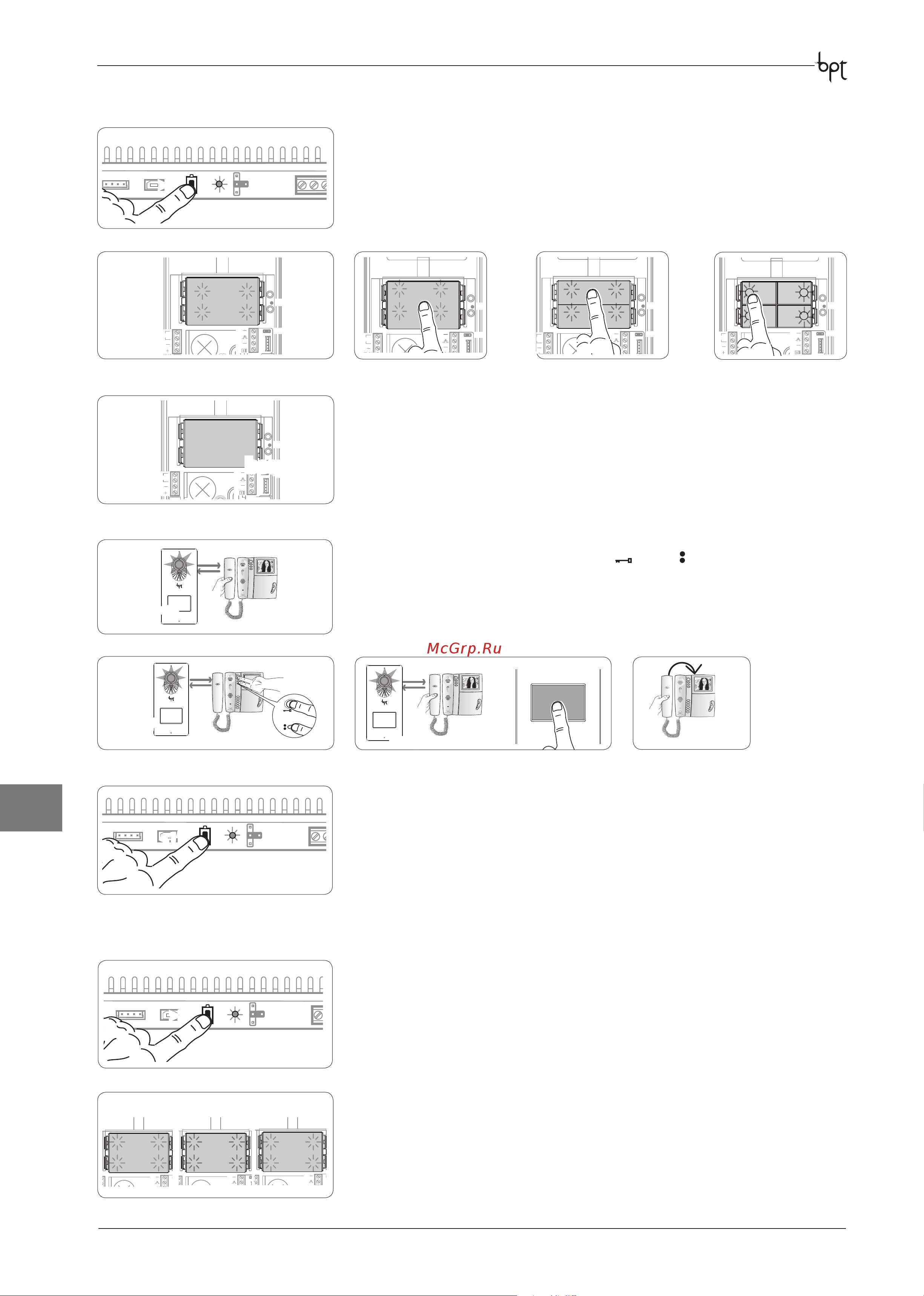 Came XVP F- IP [8/24] Initial programming with one entry panel