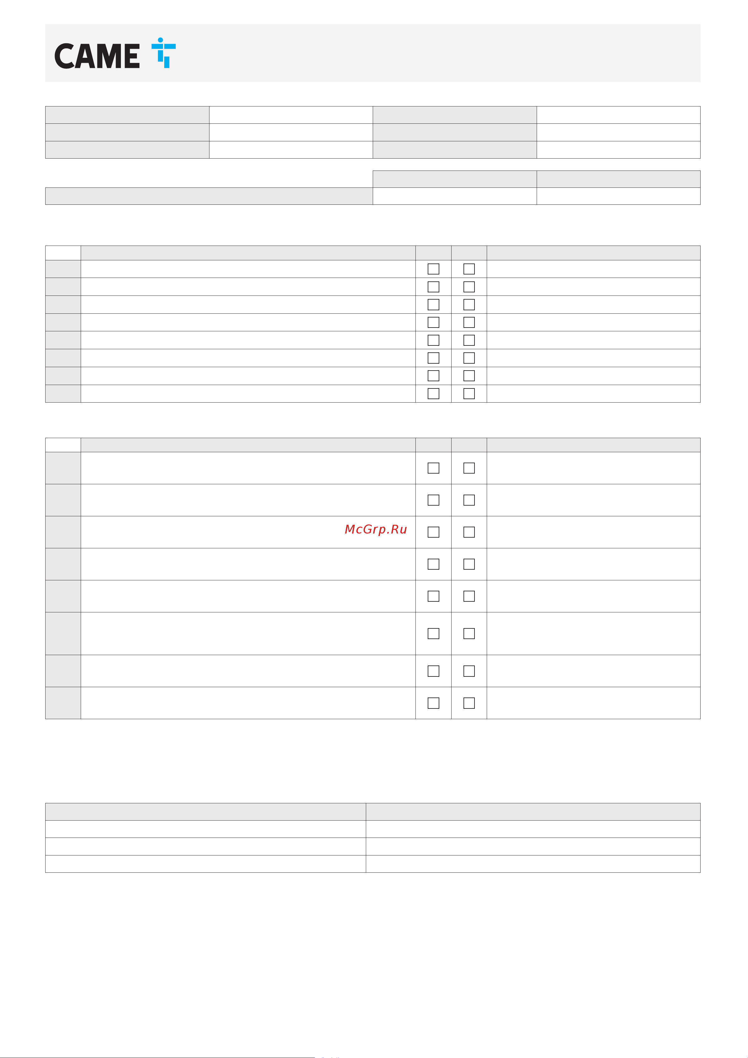 Came SWING GATE SWG55 001SWG55M-DBL [7/24] Sliding gate sg 90 technical specifications