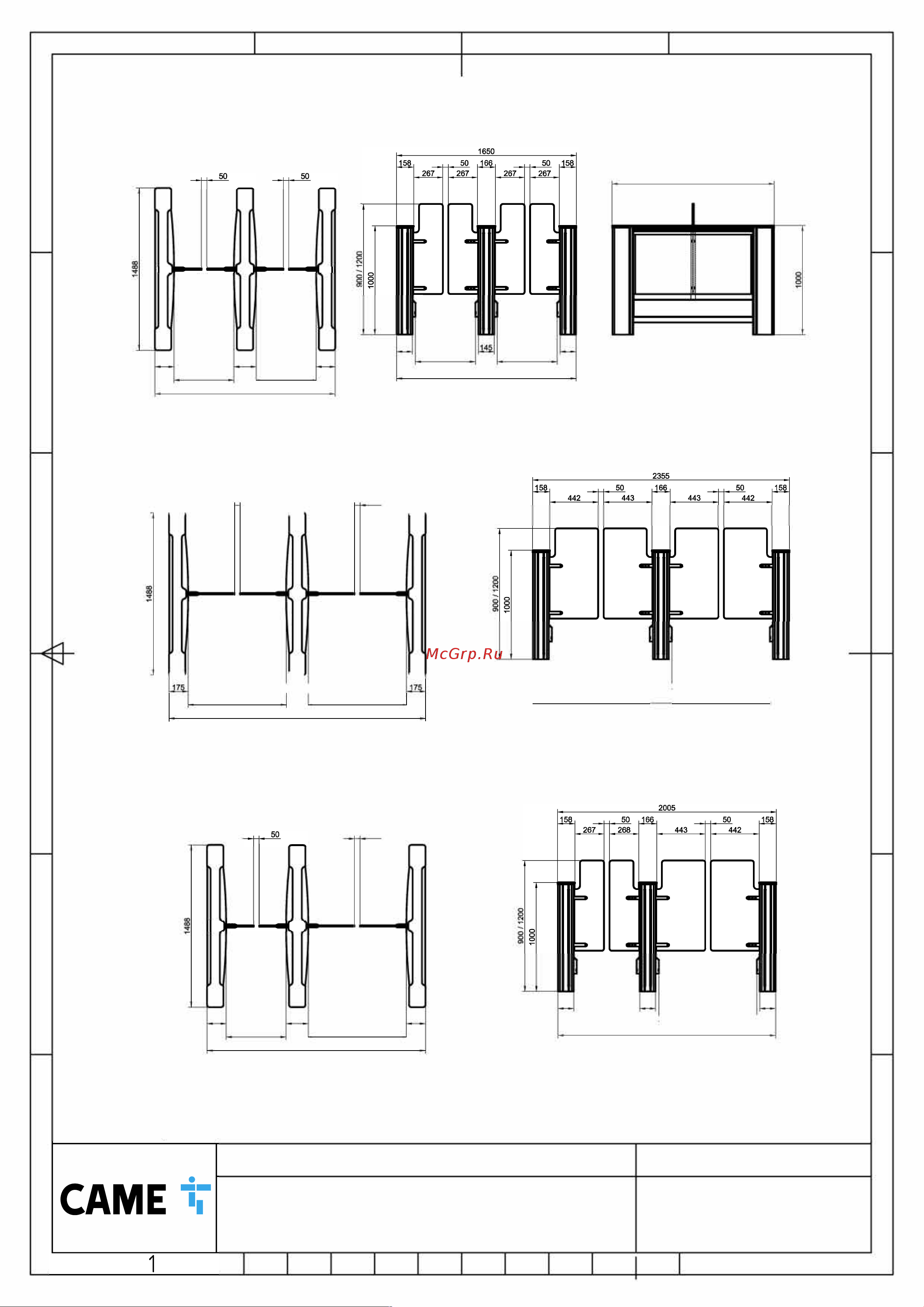 Came SWING GATE SWG90 001SWG90M Инструкция по установке онлайн