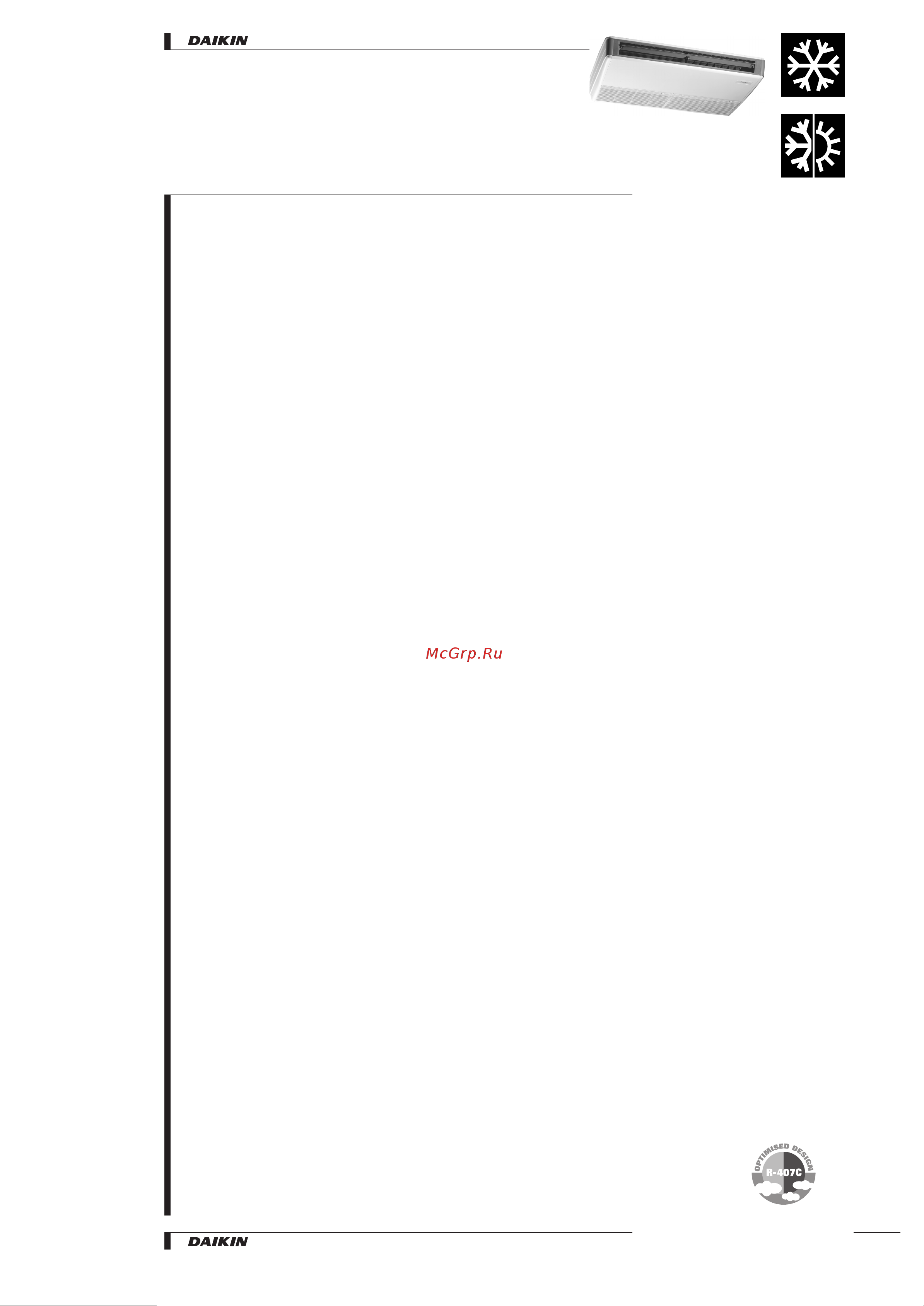 Daikin FH35BZV1 [3/26] Table of contents