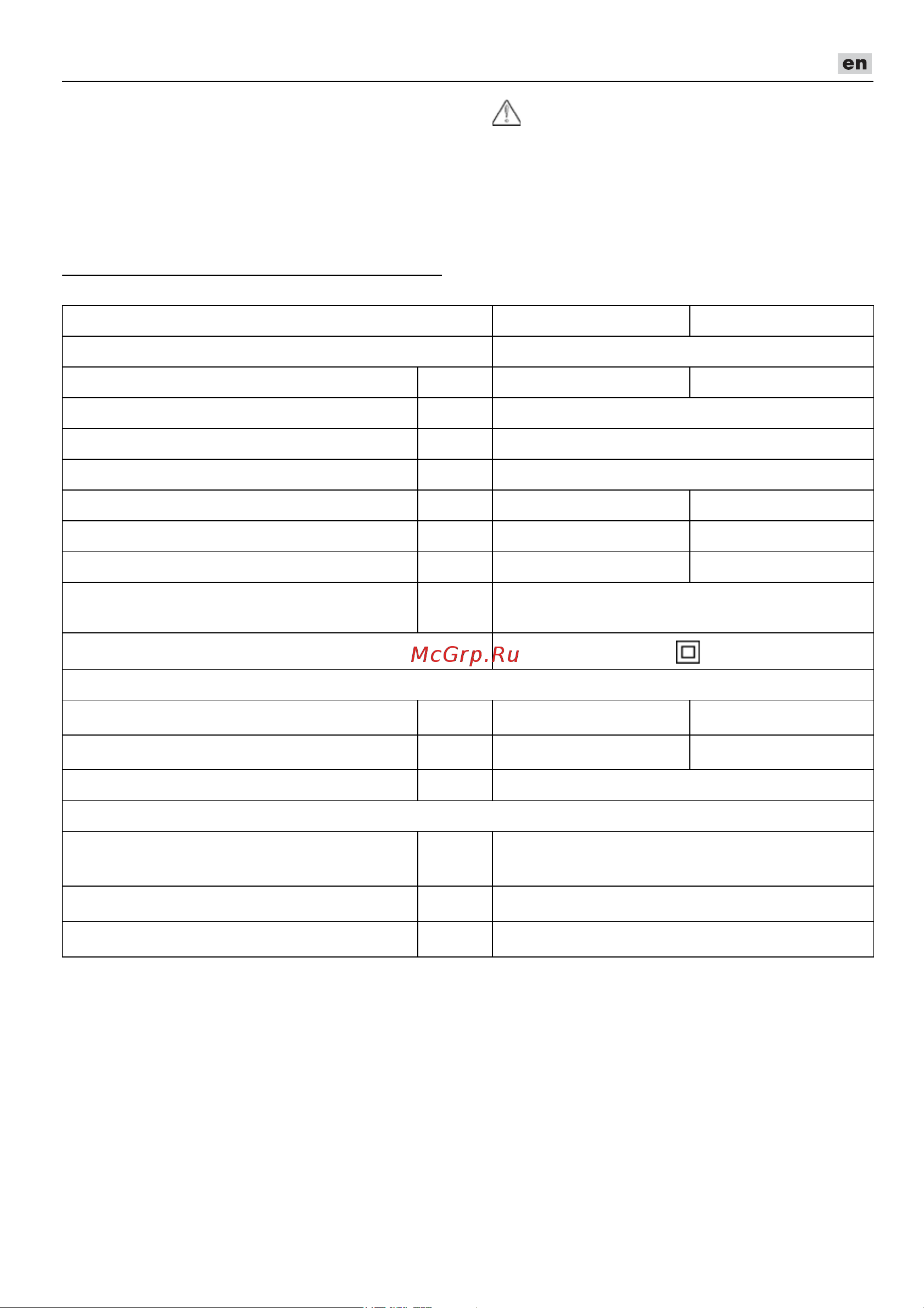 Flex LB 17-11 125 [19/314] Technical specifications