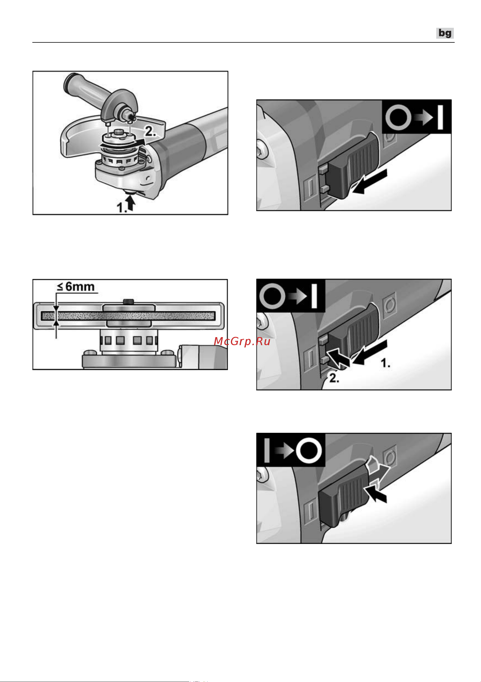 Flex LB 17-11 125 [251/314] Включване и изключване