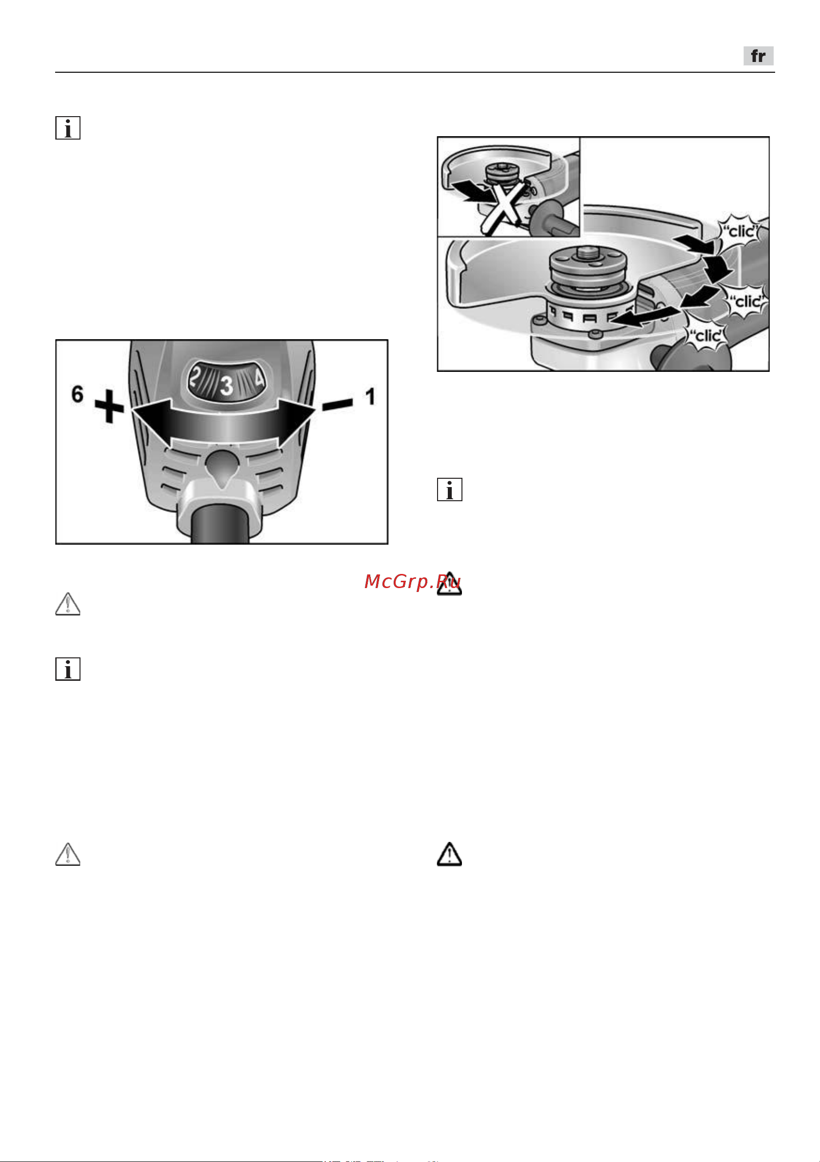 Flex LB 17-11 125 [35/314] Consignes de travail