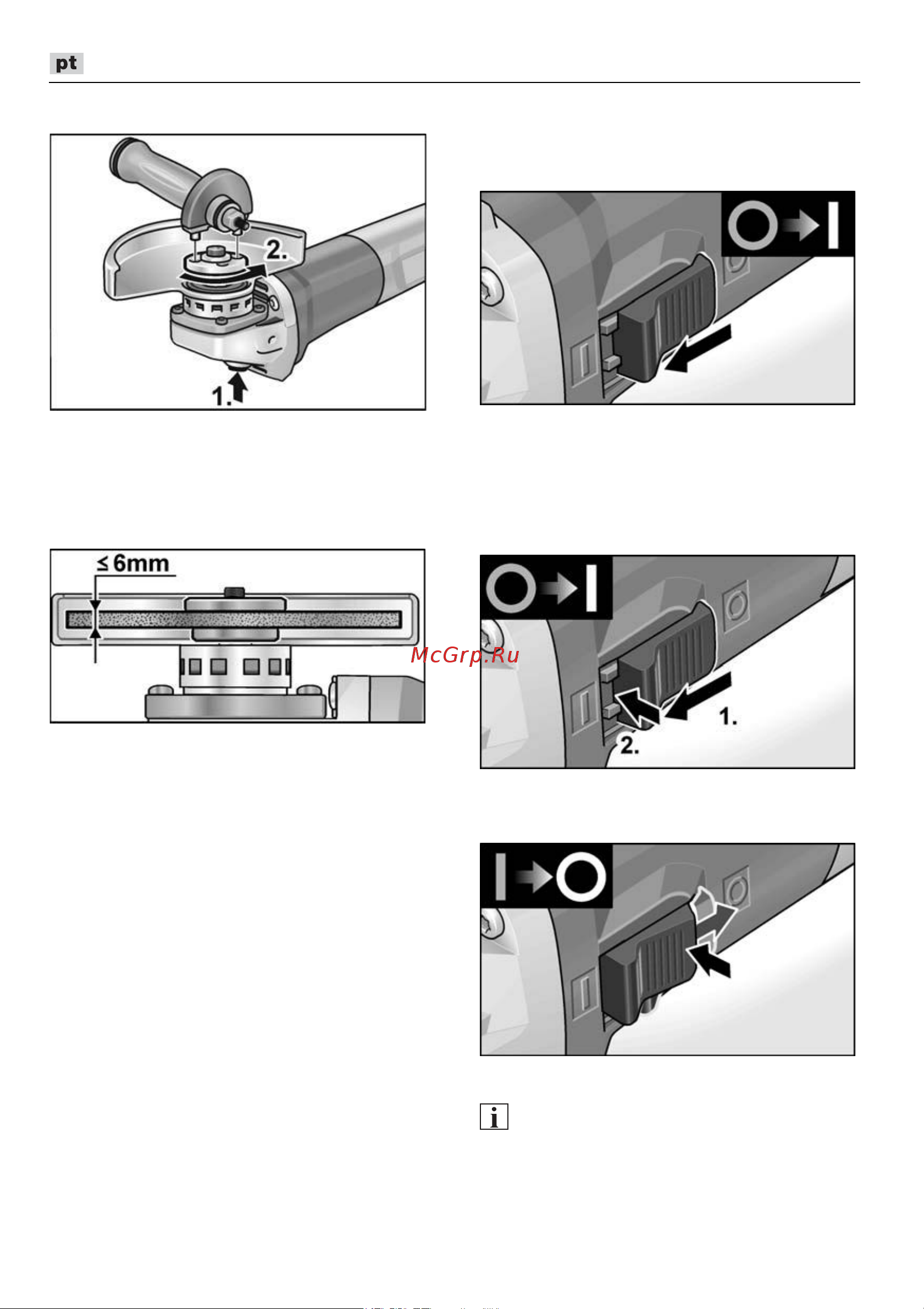 Flex LB 17-11 125 [70/314] Ligar e desligar