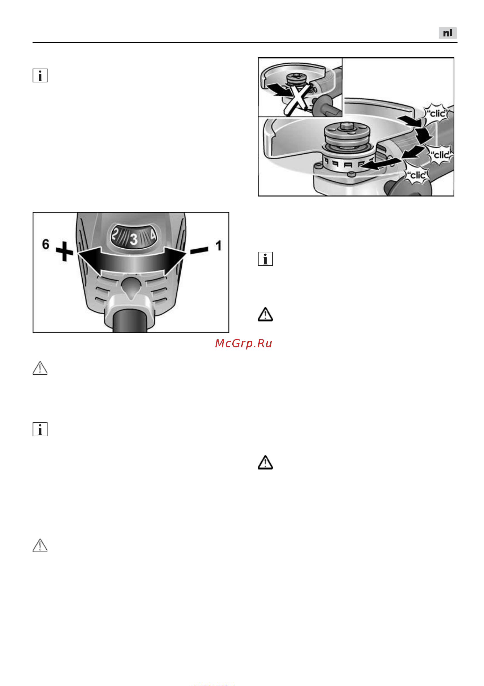 Flex LB 17-11 125 [83/314] Tips voor de werkzaamheden