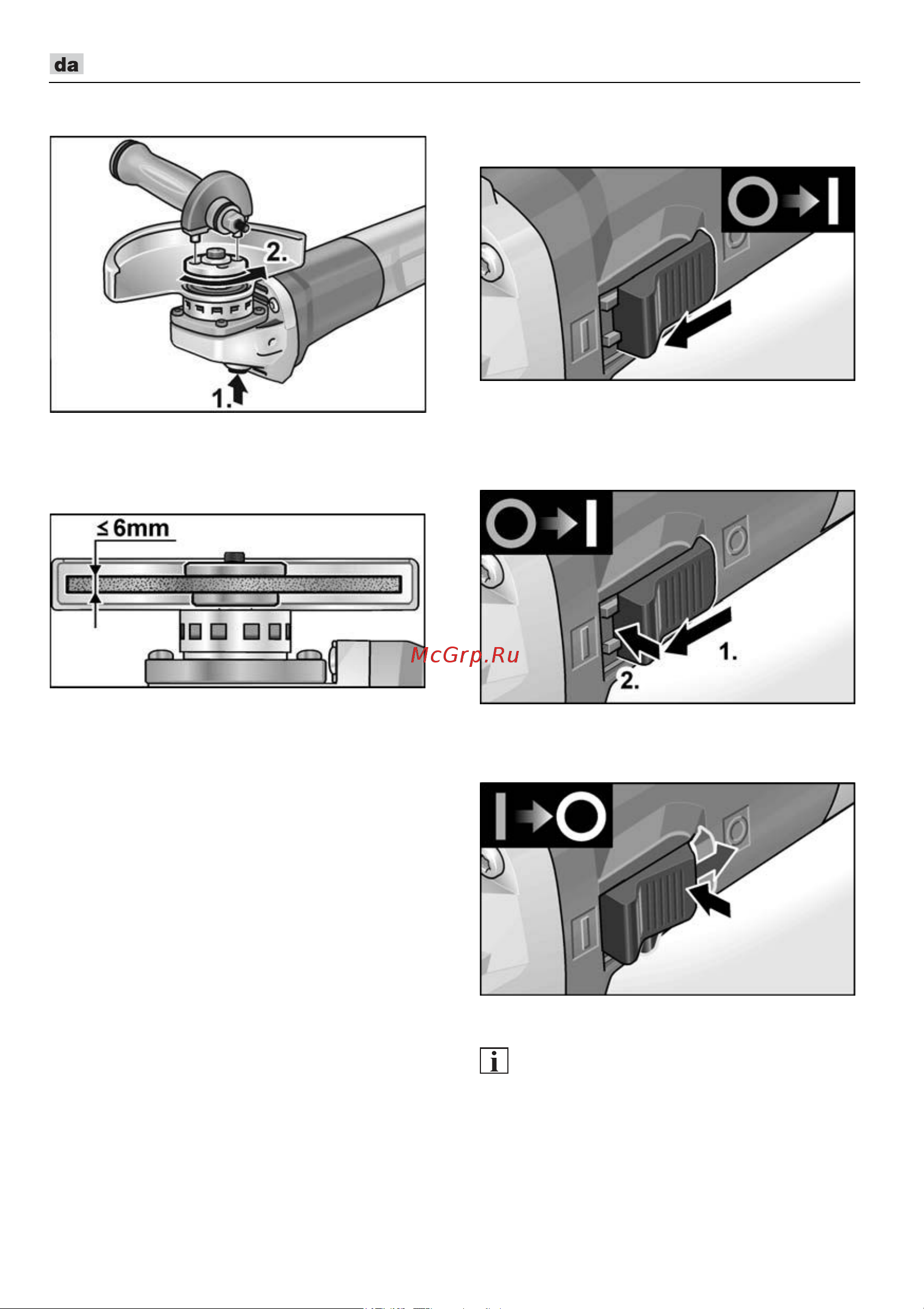 Flex LB 17-11 125 [94/314] Tænd og sluk