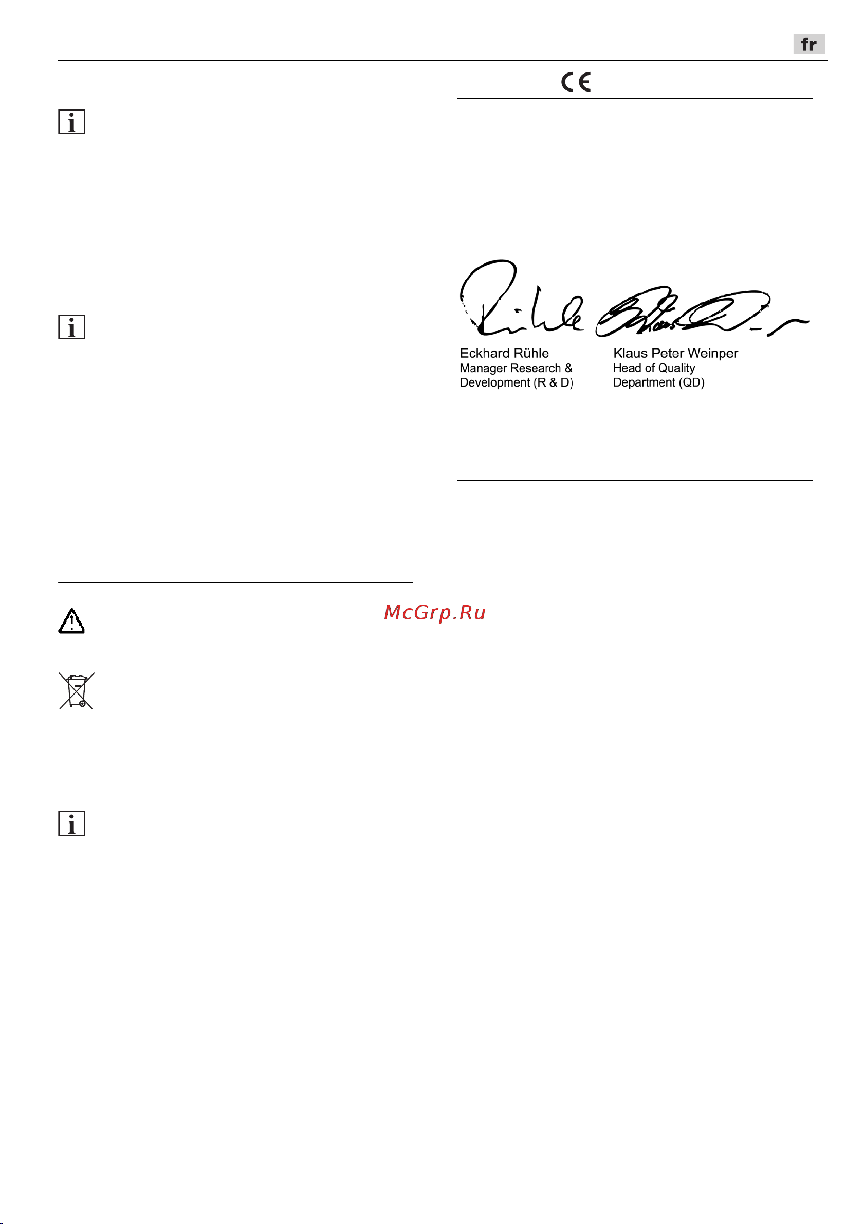 Flex L 15-10 150 [19/127] Conformité