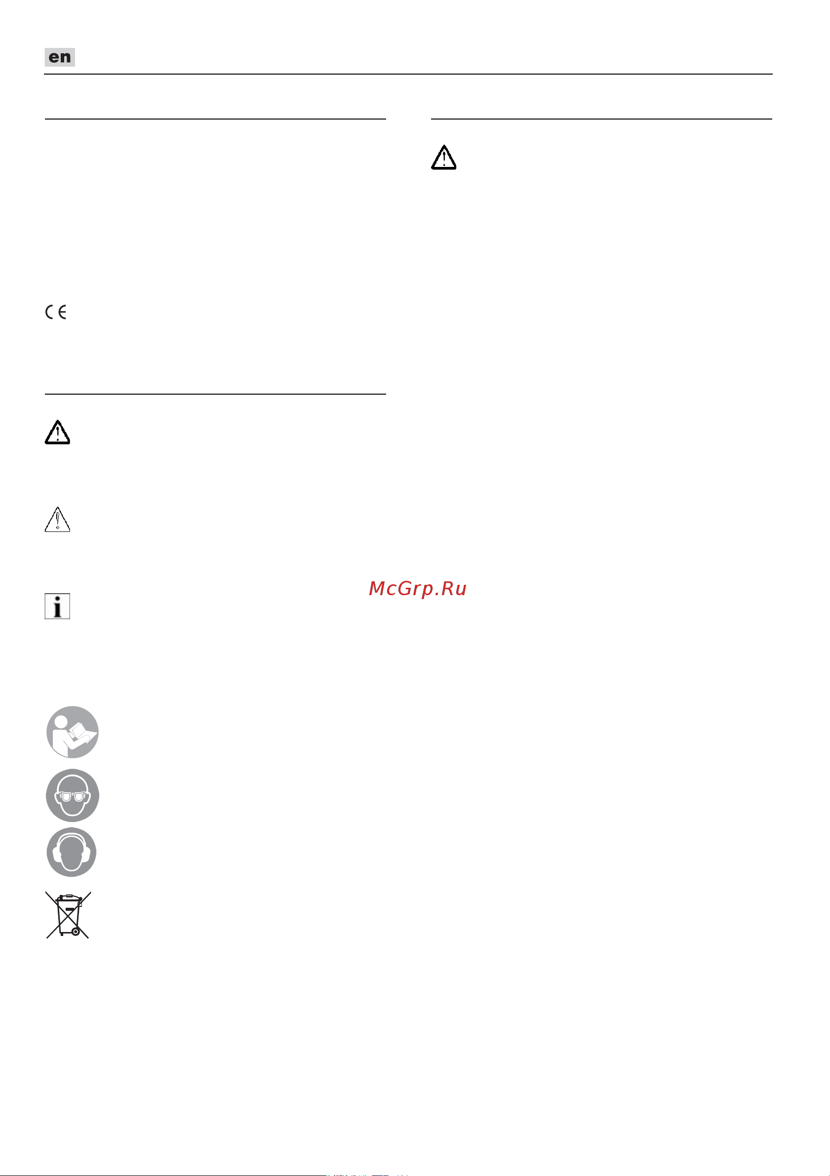 Flex H 1127 VE [12/190] Contents for your safety