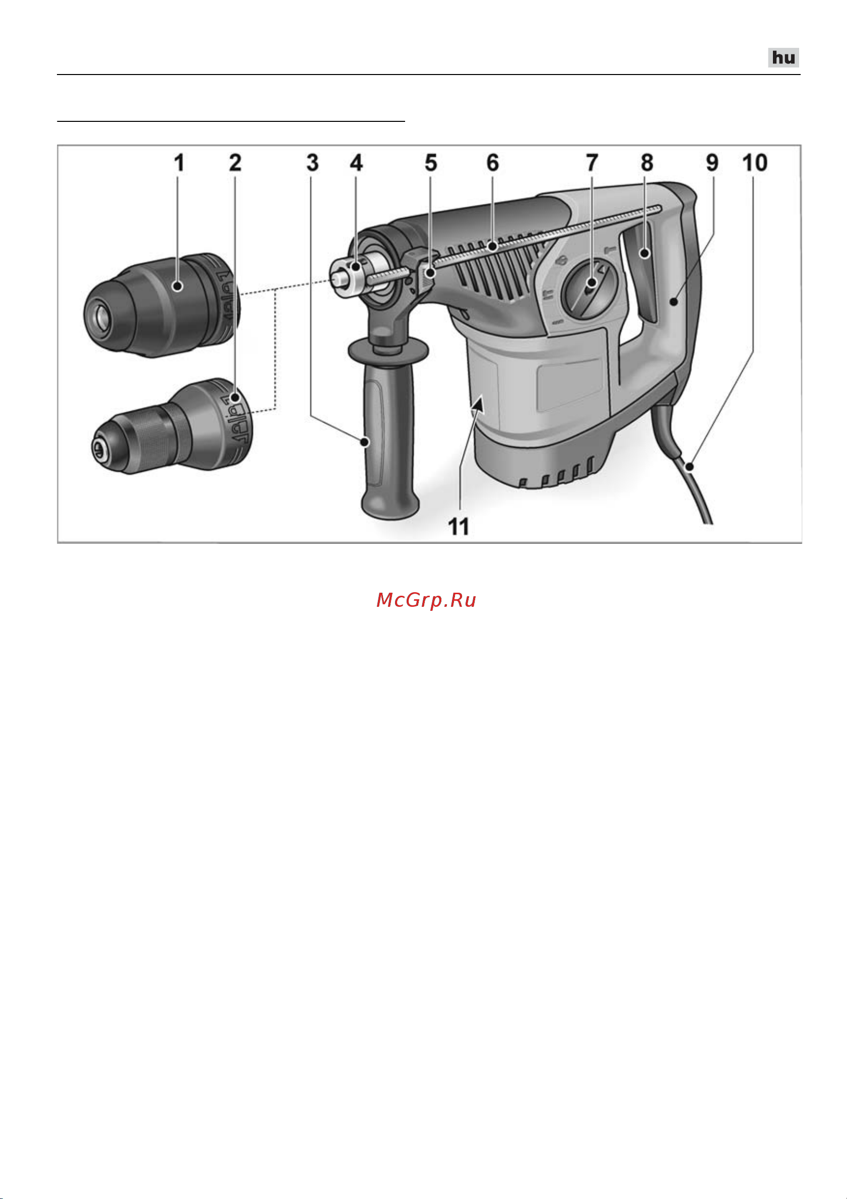 Flex CHE 4-32 R SDS-plus [109/166] Áttekintés