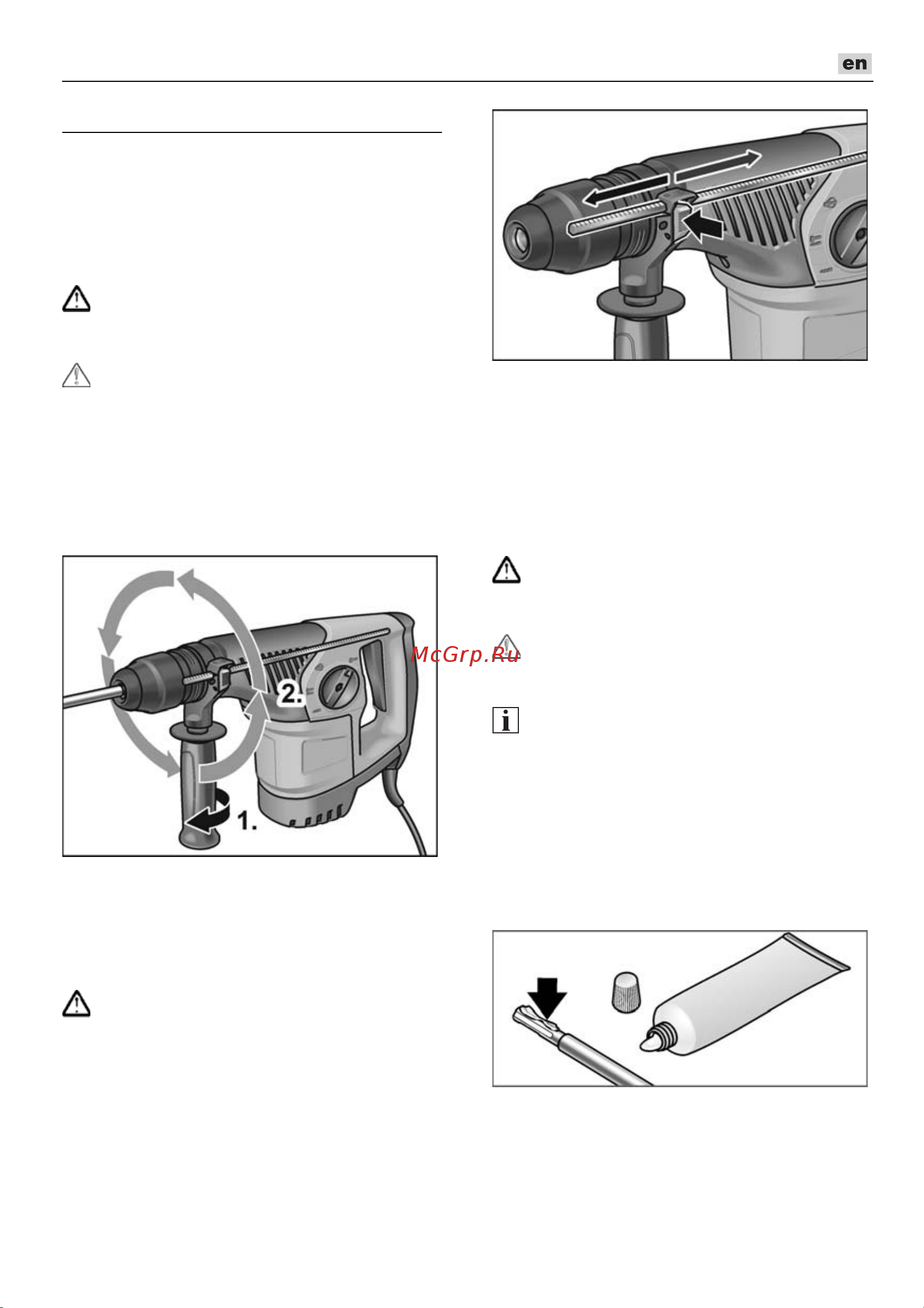 Flex CHE 4-32 R SDS-plus [15/166] Instructions for use