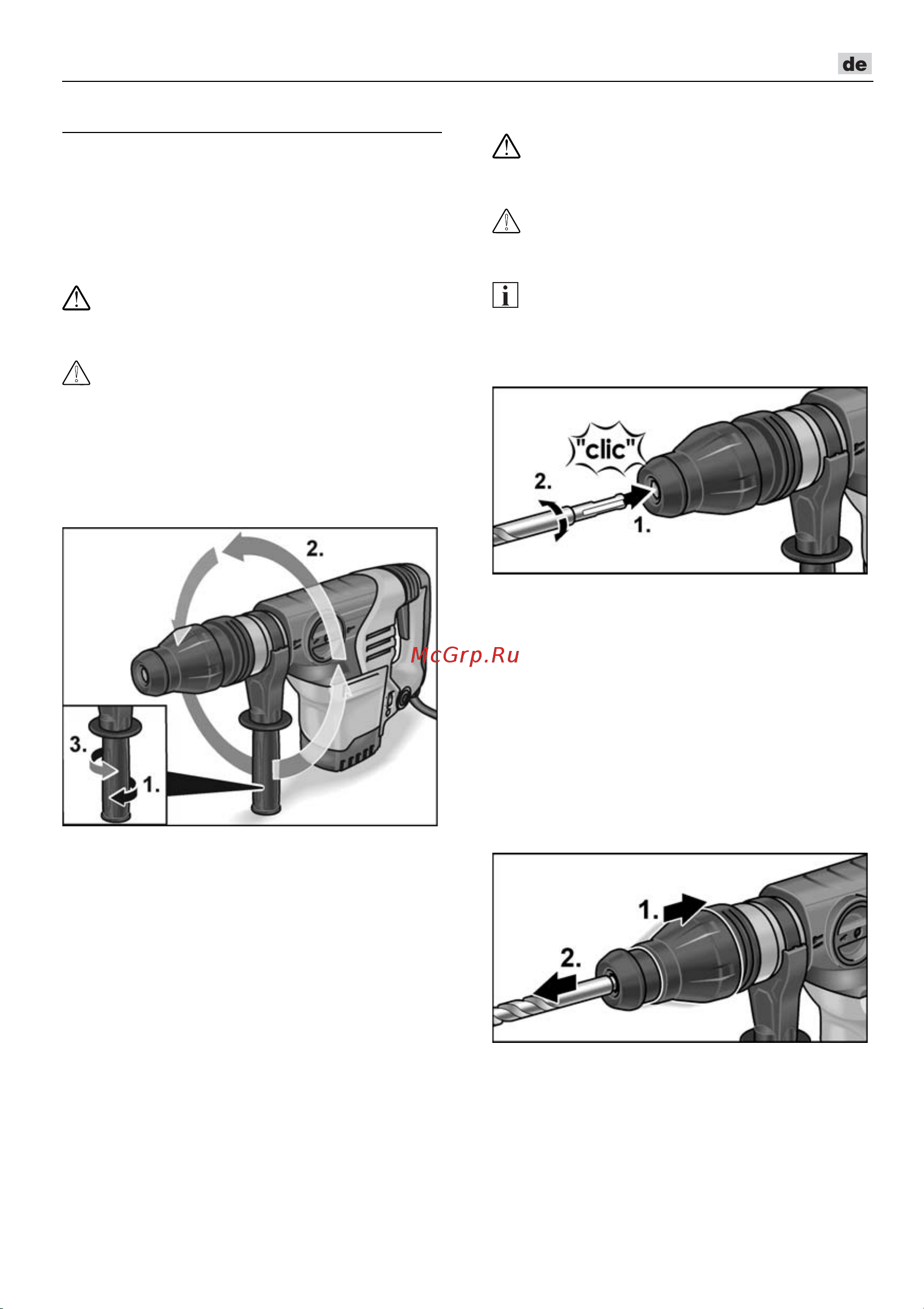Flex CHE 5-40 SDS-max [7/164] Gebrauchsanweisung